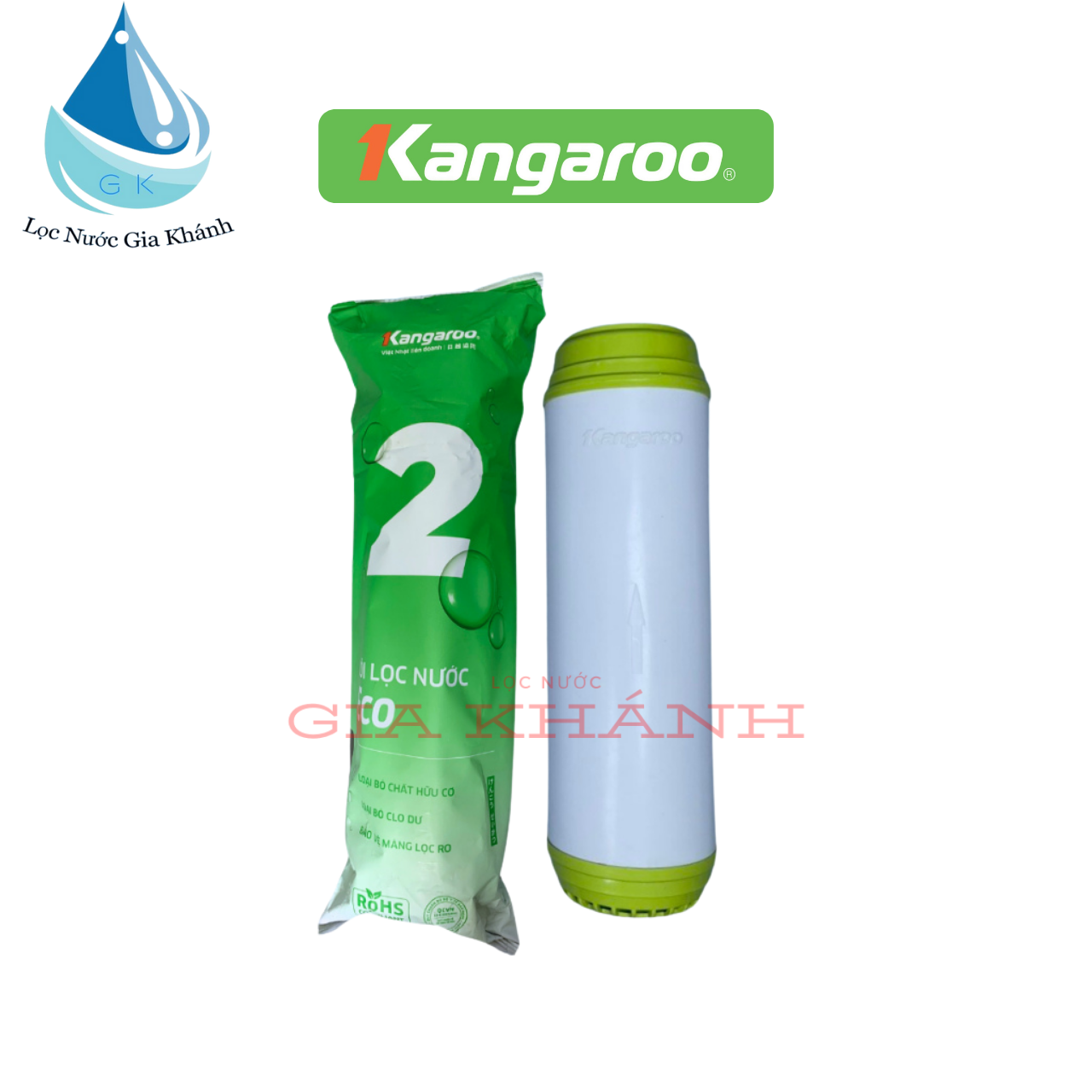 bộ 3 lõi lọc 1,2,3 kangaroo eco