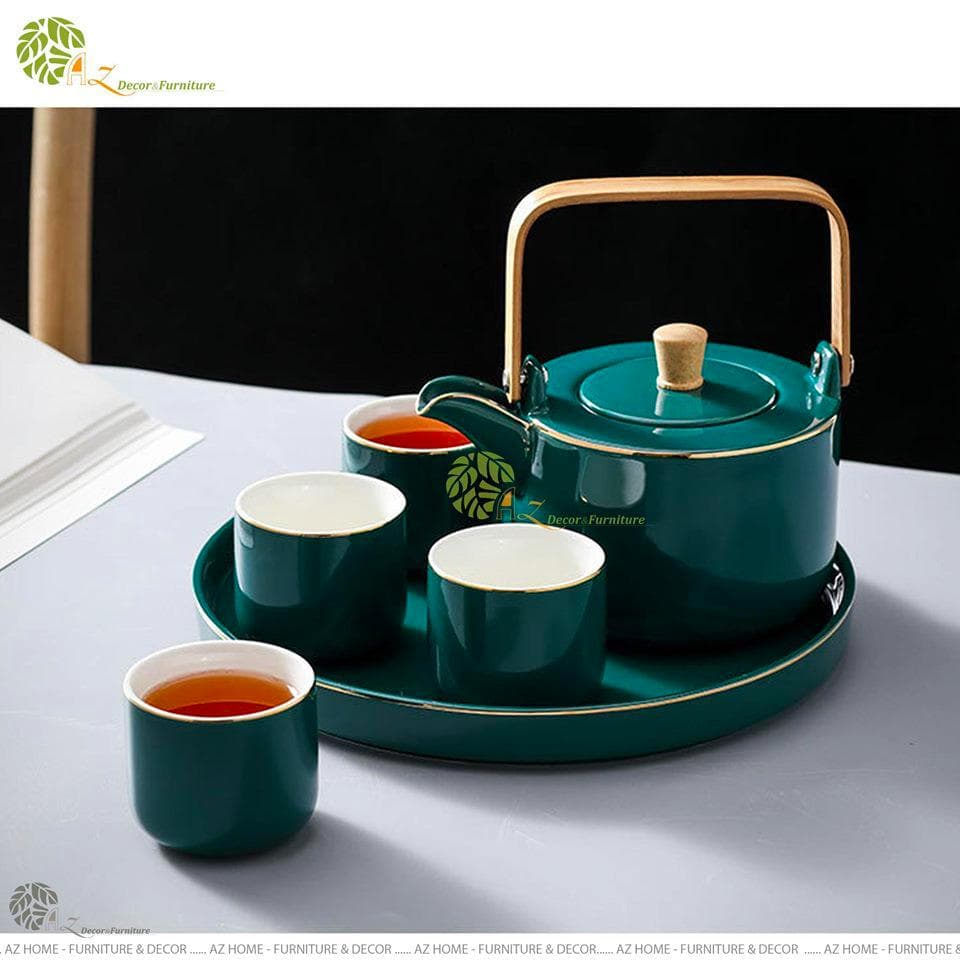 Bộ trà kim cương tròn