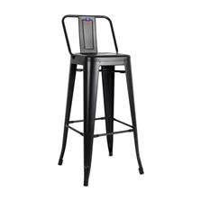 Ghế bar tolix có tựa