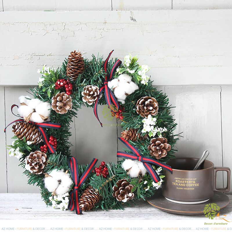 Vòng Noel truyền thống 40cm