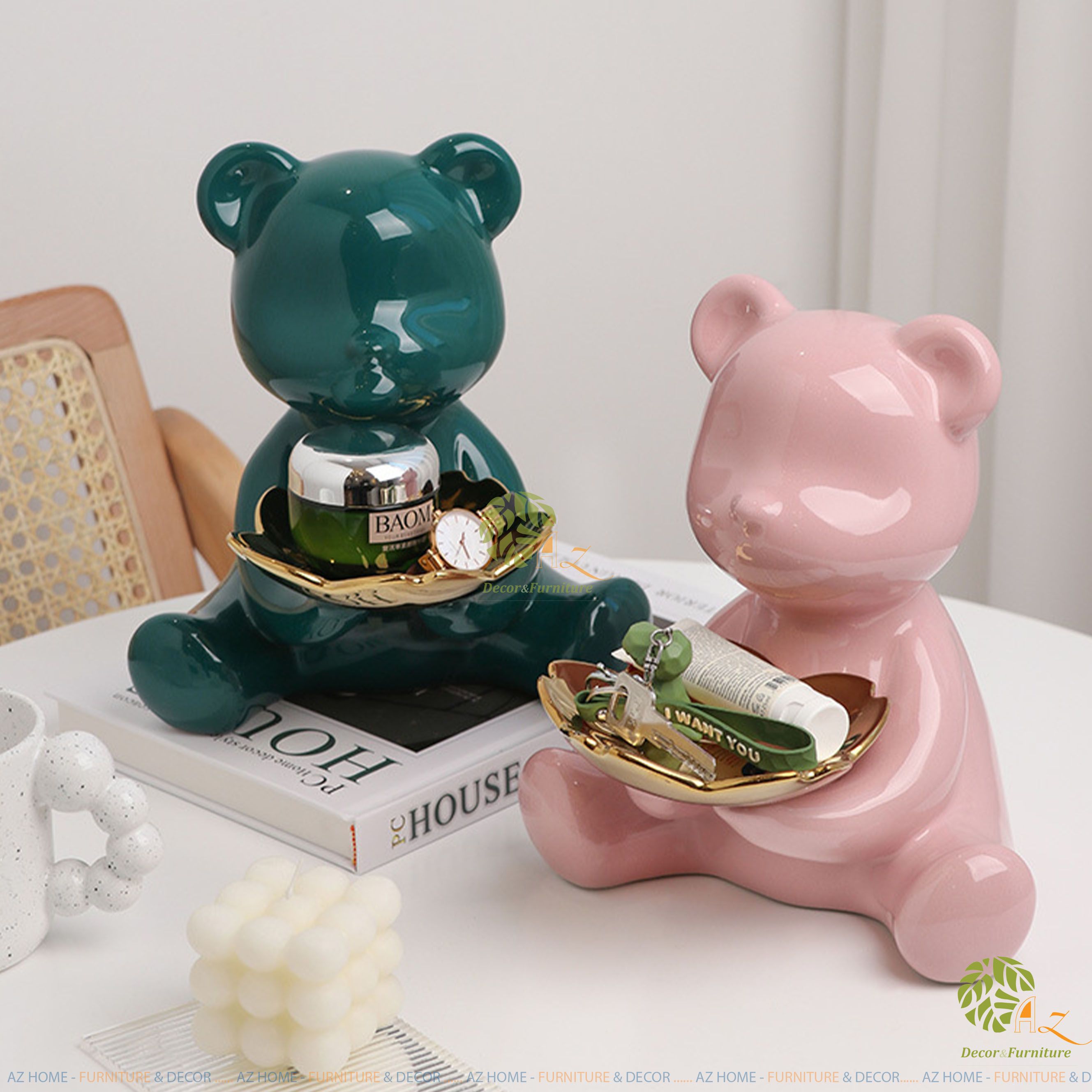 BearBrick xanh 24cm