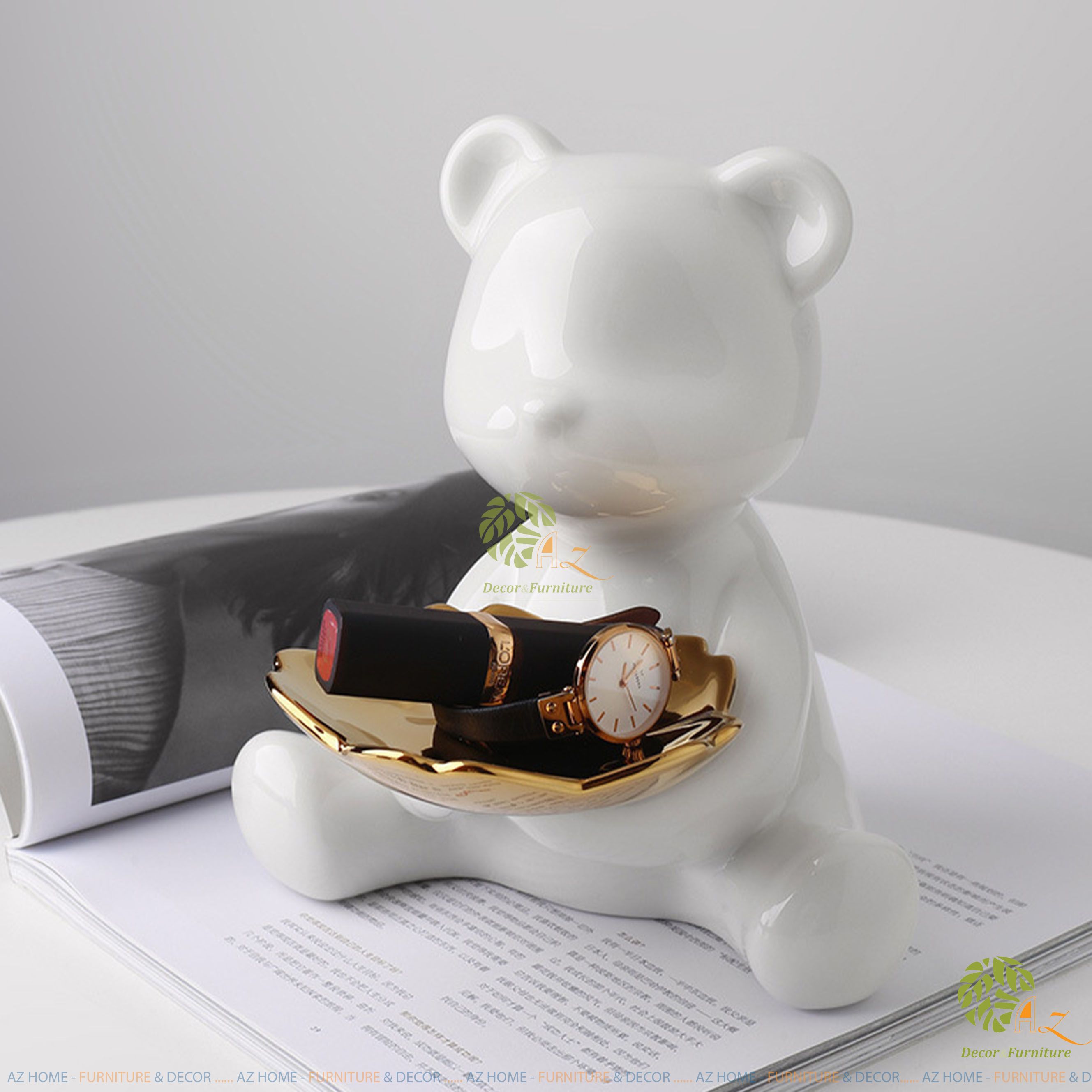 BearBrick trắng 20cm