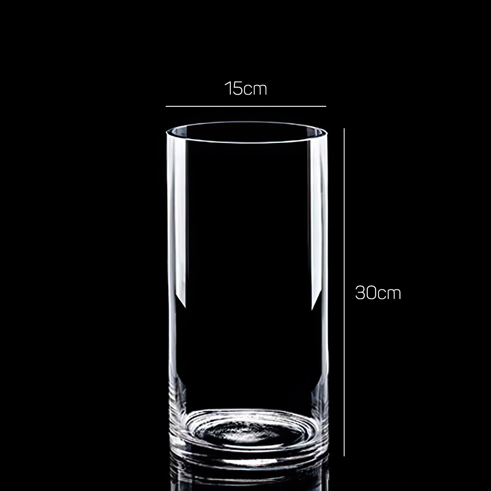 Lọ hoa Glass 30*15cm