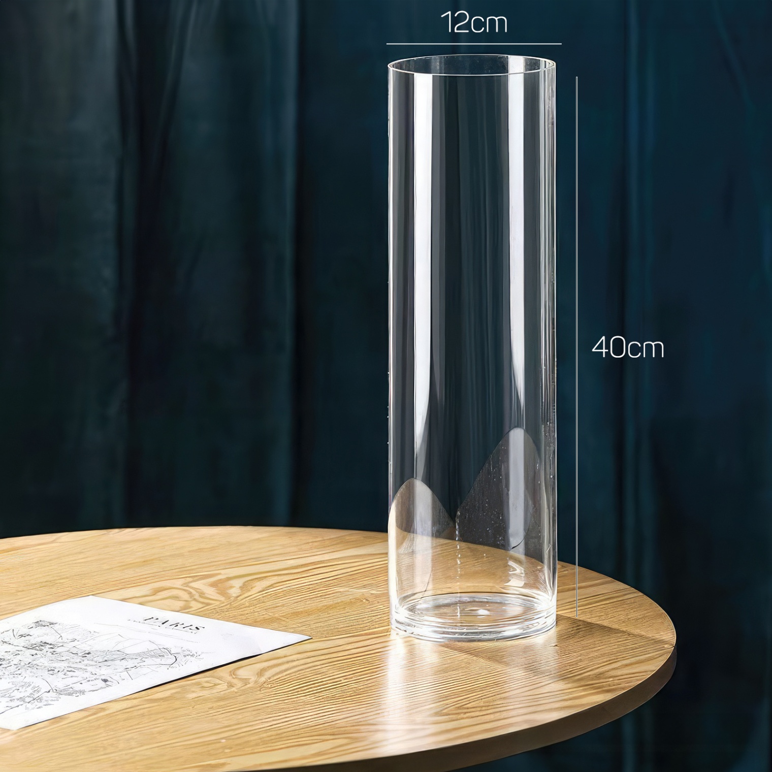 Bình hoa Glass 40*12cm