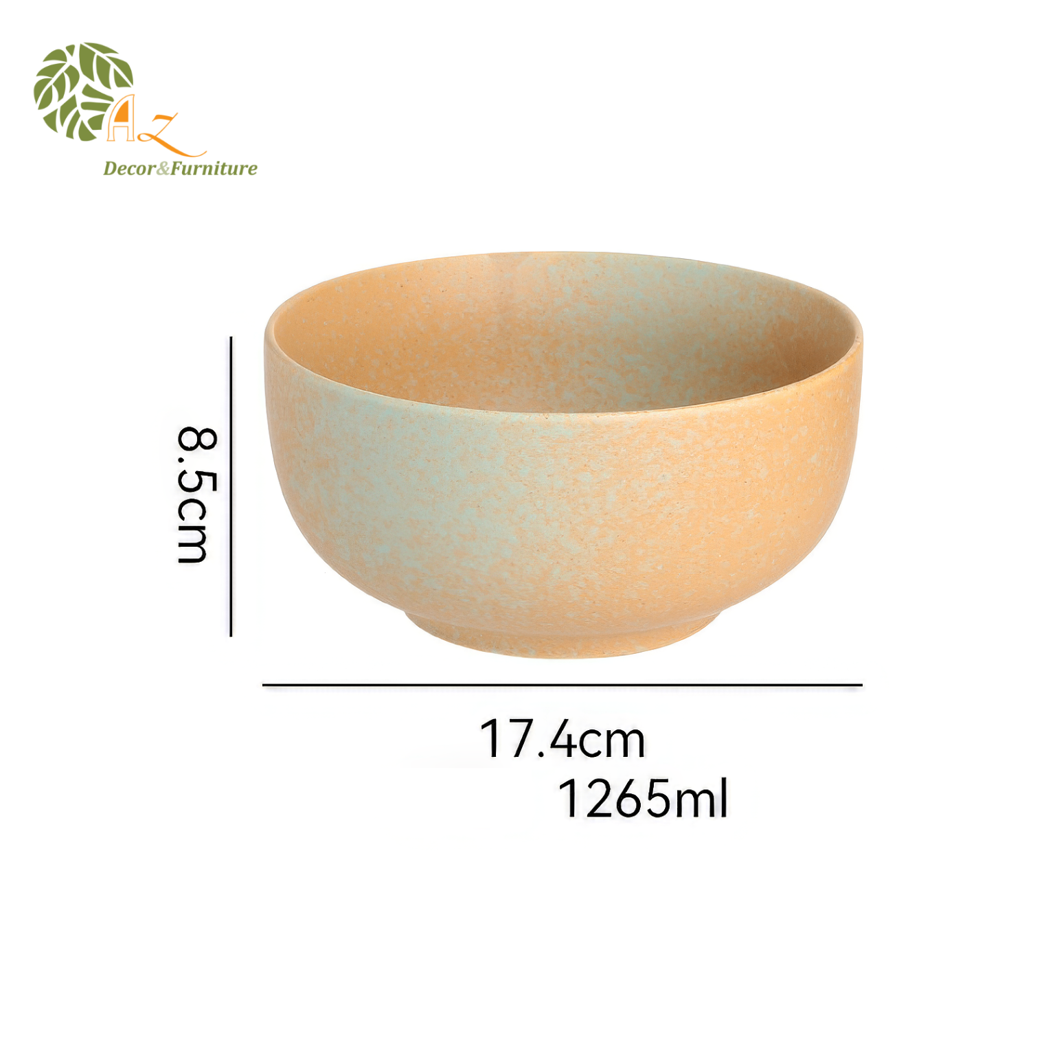 Tô phở tròn Rainbow new 17.4cm (1265ml)