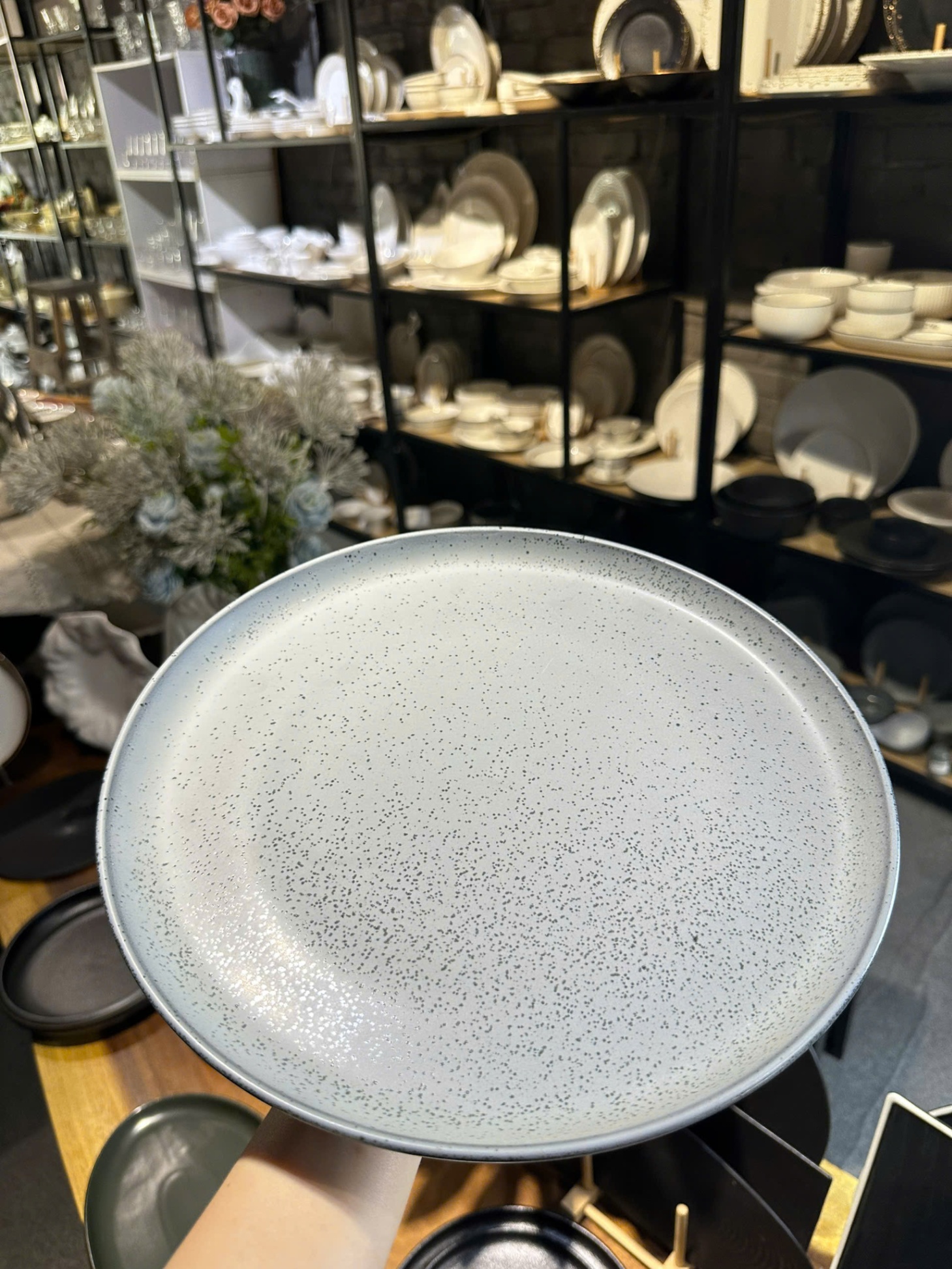 Đĩa bằng Grey 29cm
