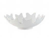 Đĩa san hô trắng 16.3cm