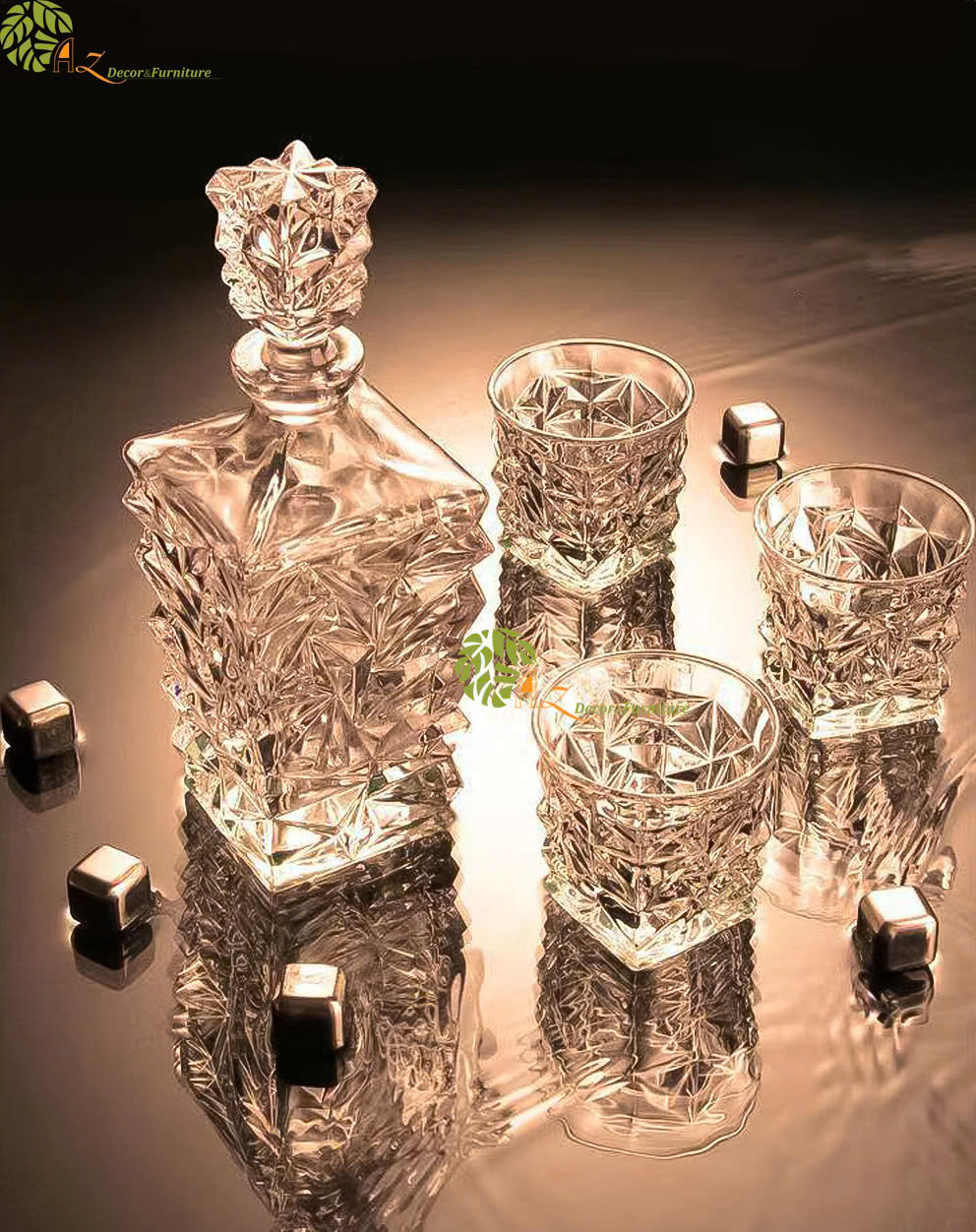 Set rượu cc Gemstones