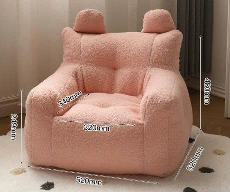 Sofa cho bé màu hồng