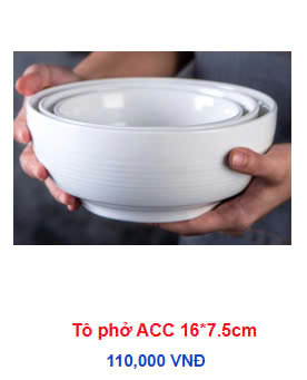 Tô phở ACC new 16*6cm