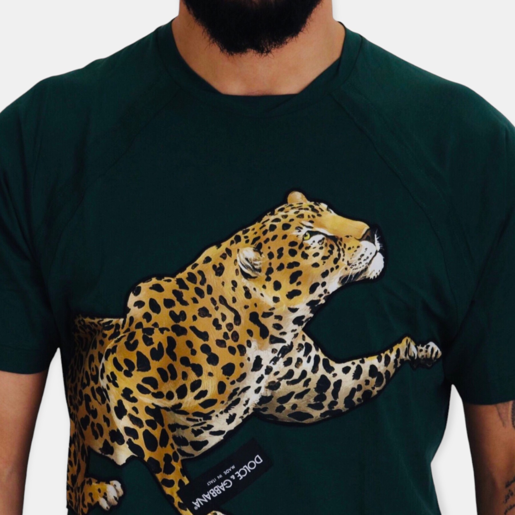 ÁO PHÔNG DOLCE XANH BÁO ĐỐM G8IH4ZG7MQWV8813 - Main Image