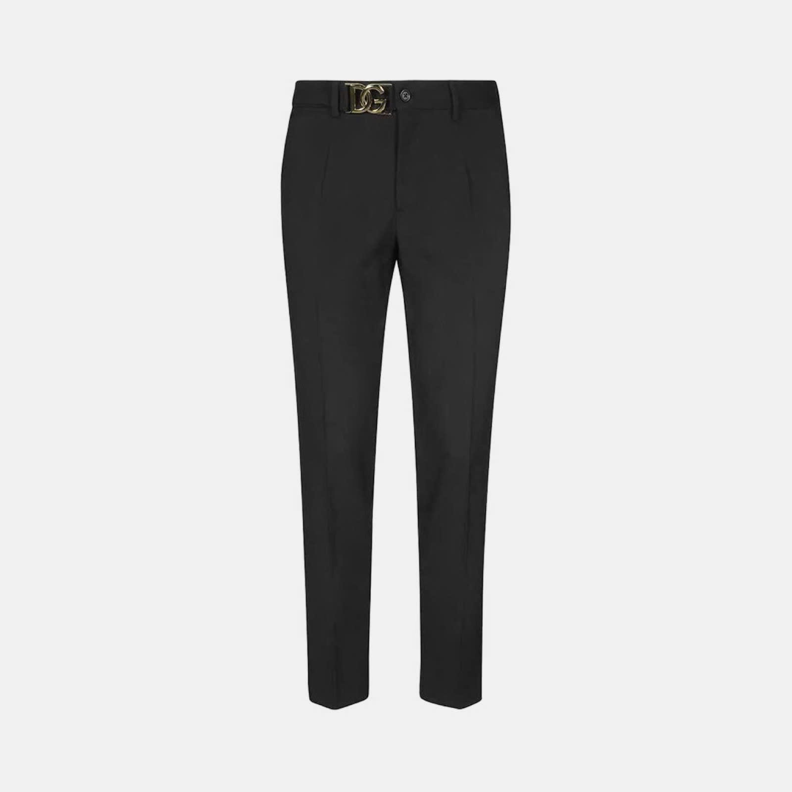 QUẦN ÂU DOLCE ĐEN KHÓA DG GOLD GVFOET FU234