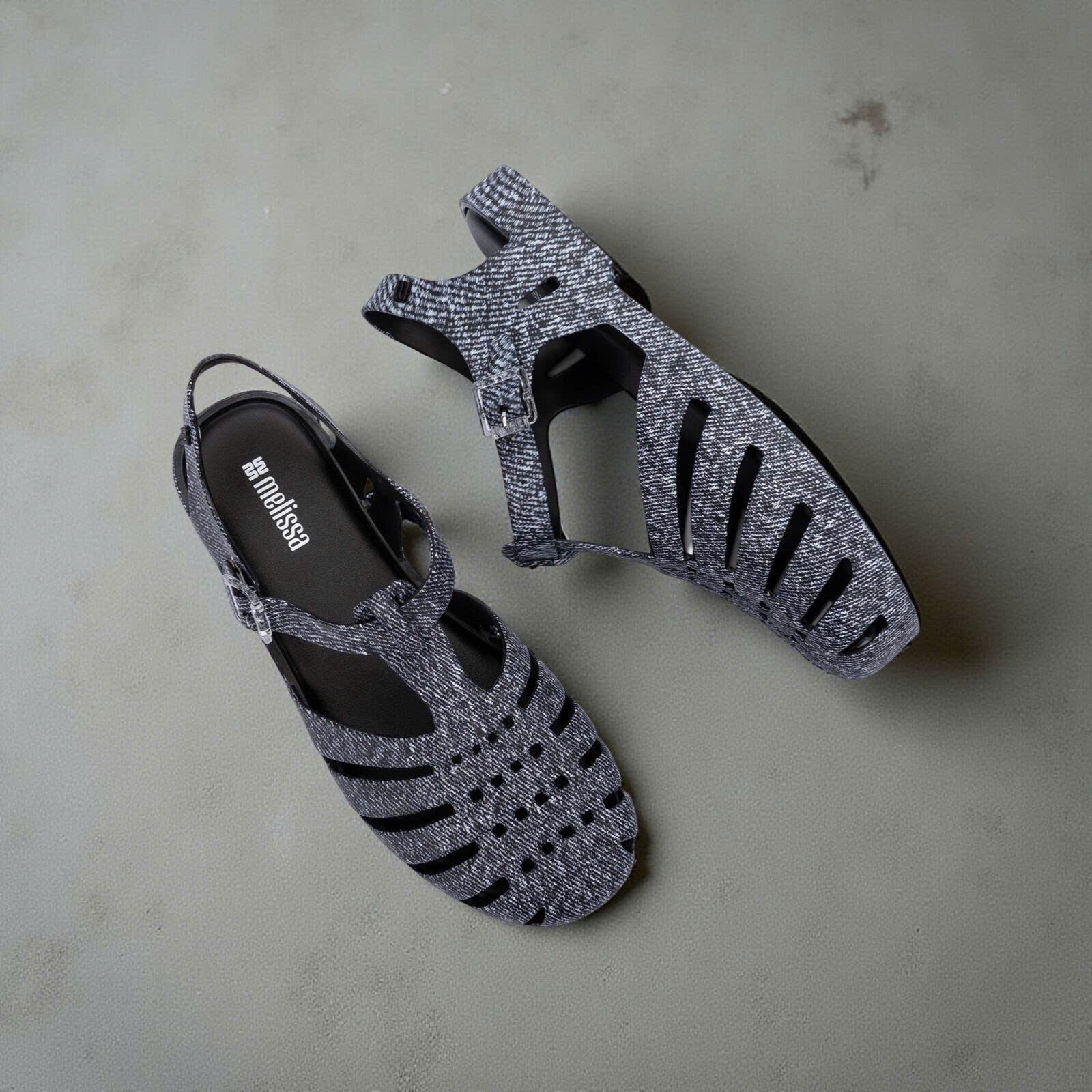 SANDAL MLS BLACK JEAN BG672