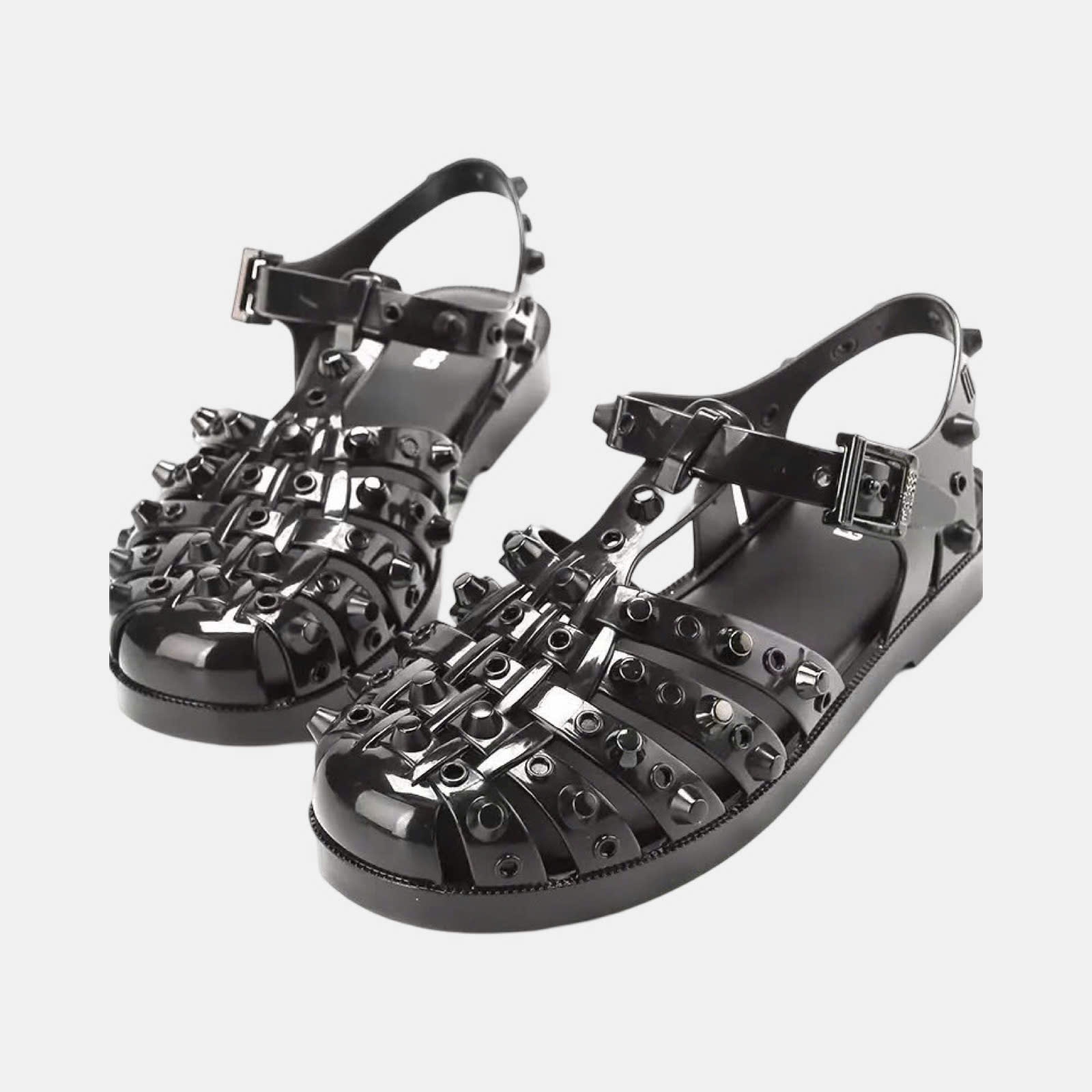 SANDAL MLS ĐEN ĐINH TÁN 91490SH806A23DGS