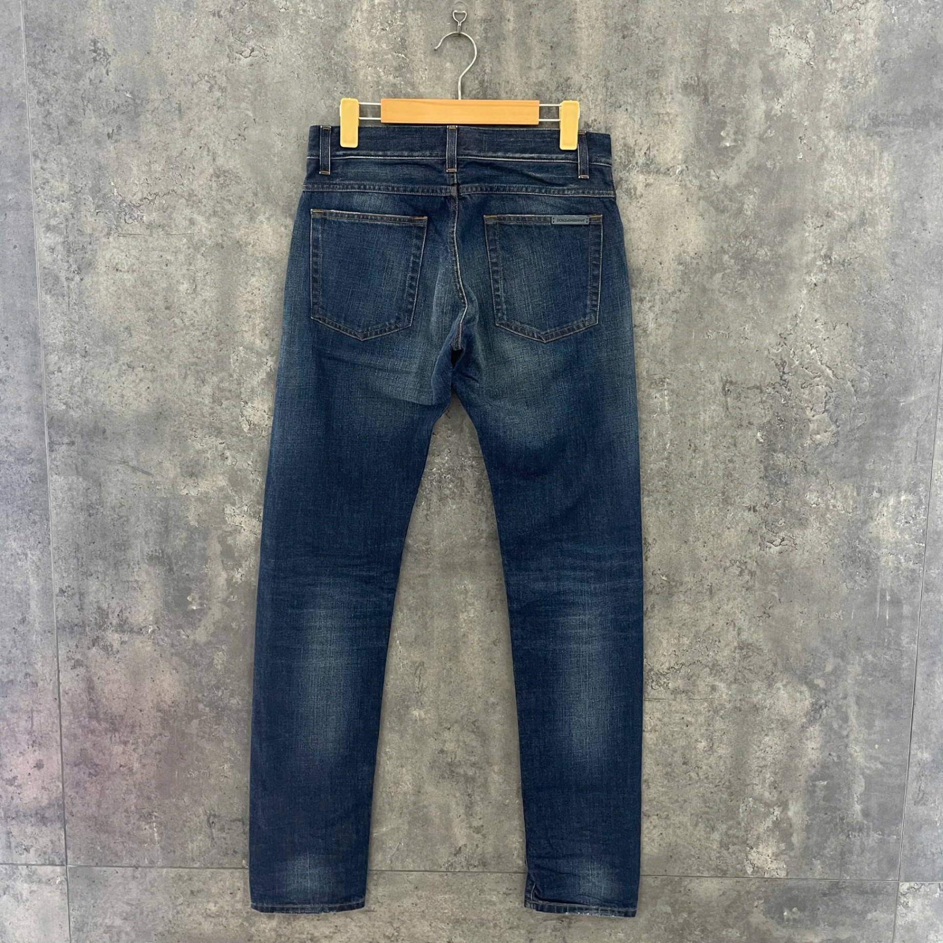 JEAN DOLCE XANH WASH RÁCH 2 ĐÙI 14 GOLD G6LBLD G8S23 S9001