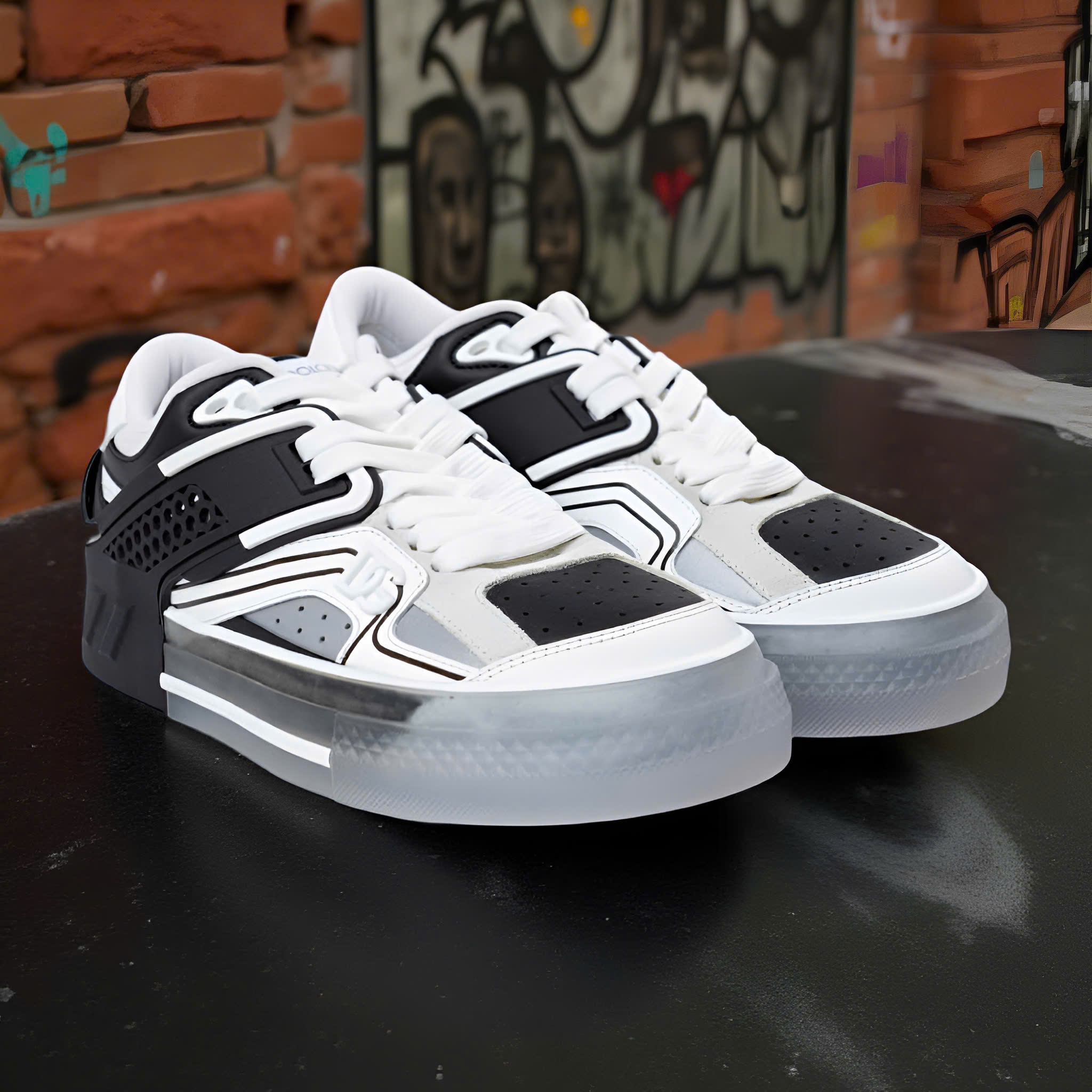 GIÀY SNEAKER DOLCE ĐEN CS1973 AY009
