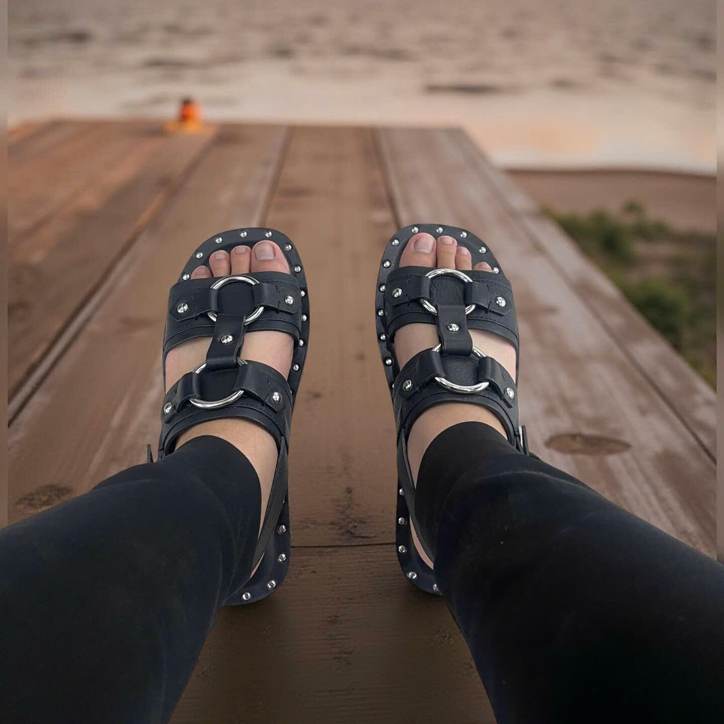 SANDAL DSQUARED2 ĐEN TÁN DINH FSM0065 20400001 2124