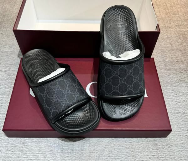 DÉP GUCCI ĐEN HỌA TIẾT 1144