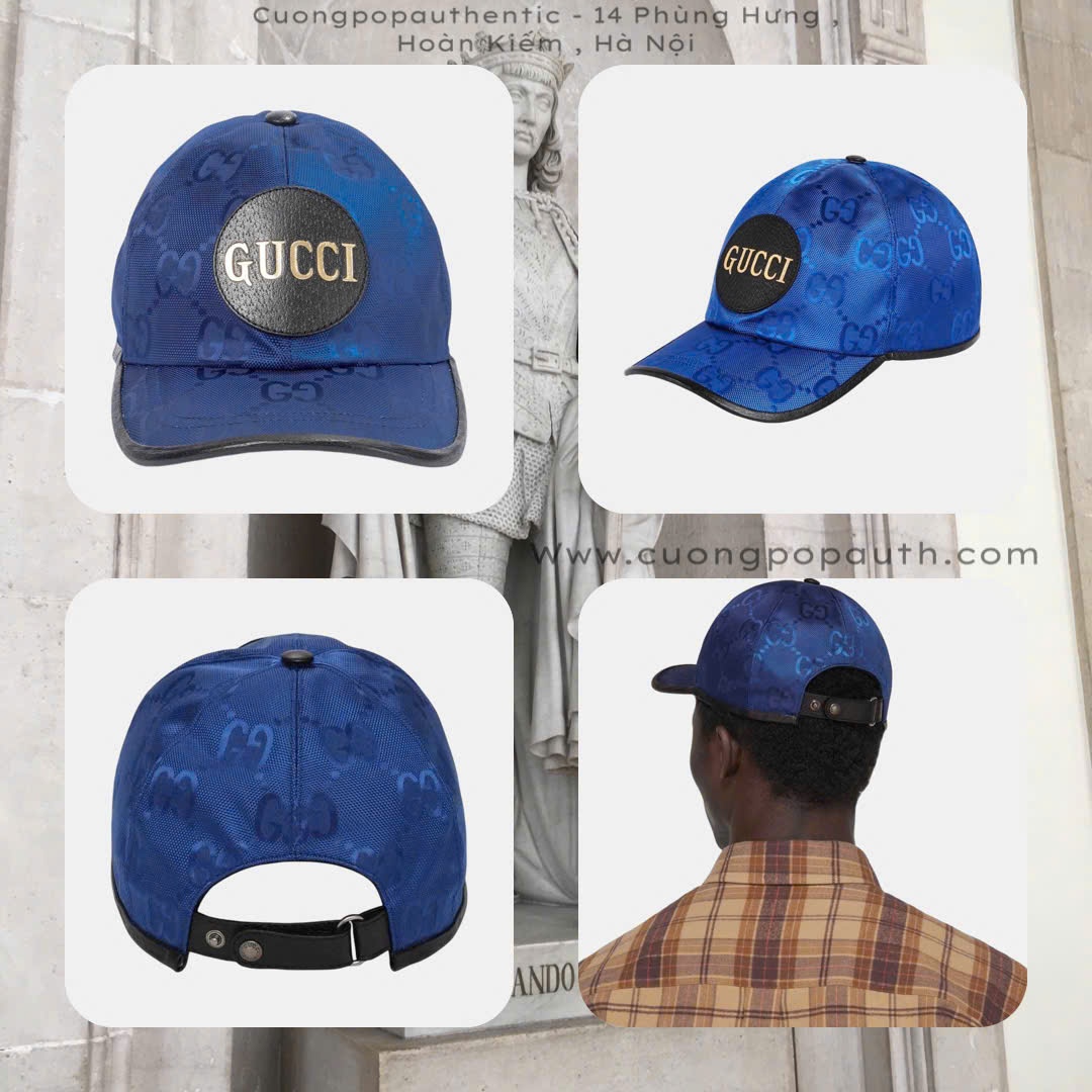MŨ GUCCI BLEU GG 627114 4HK79