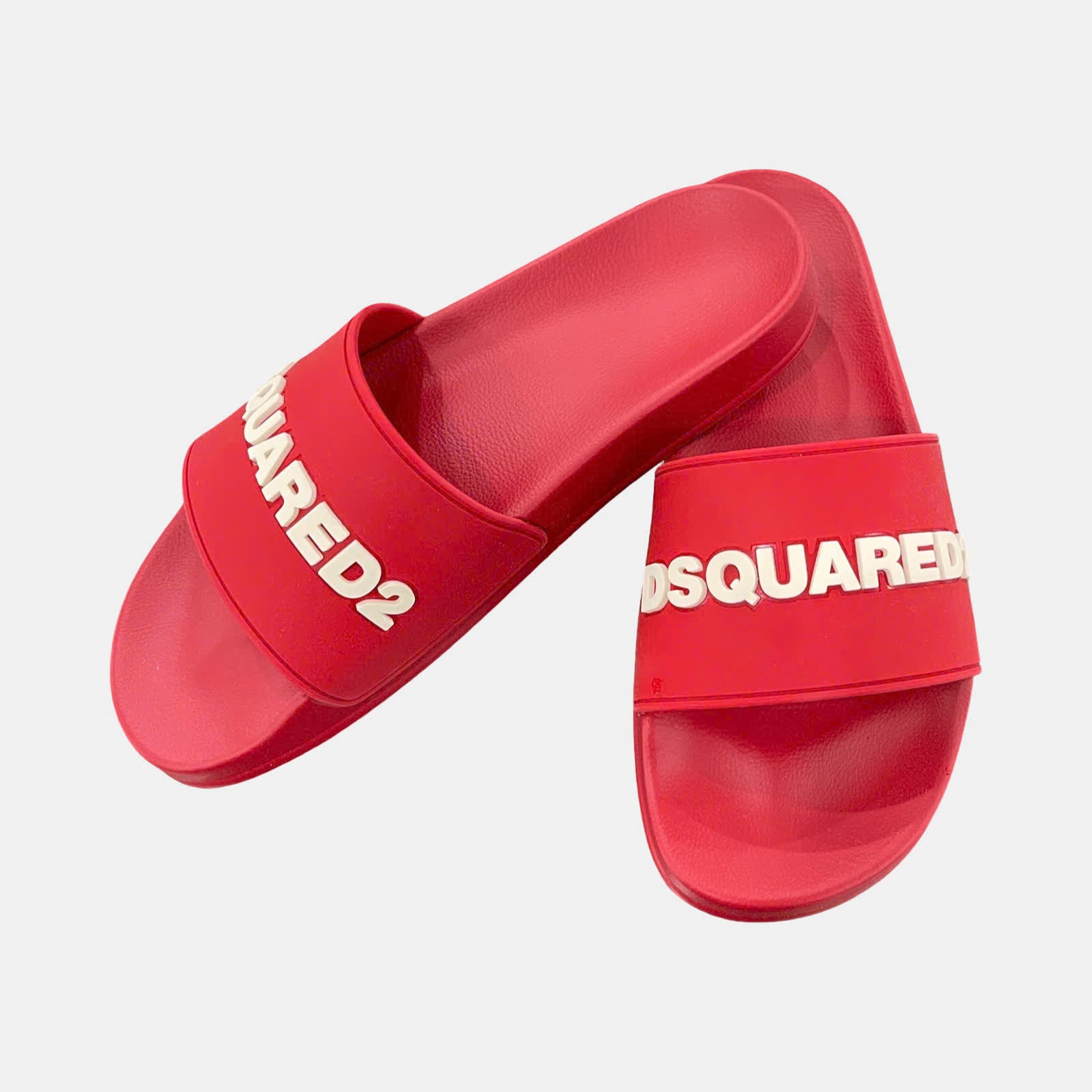 DÉP DSQUARED2 ĐỎ CHỮ TRẮNG FFM0023 17203516 4065