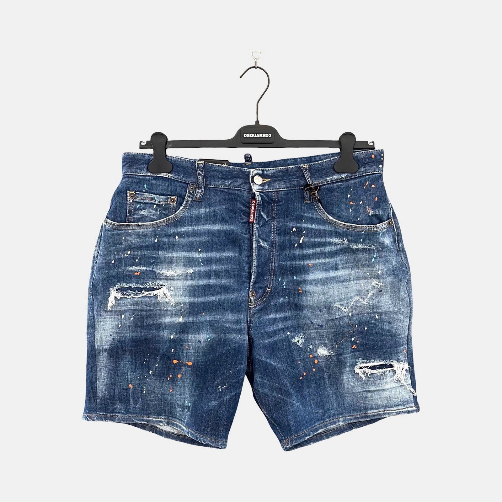 SHORT DSQUARED2 XANH S71MU0797 S30872 470