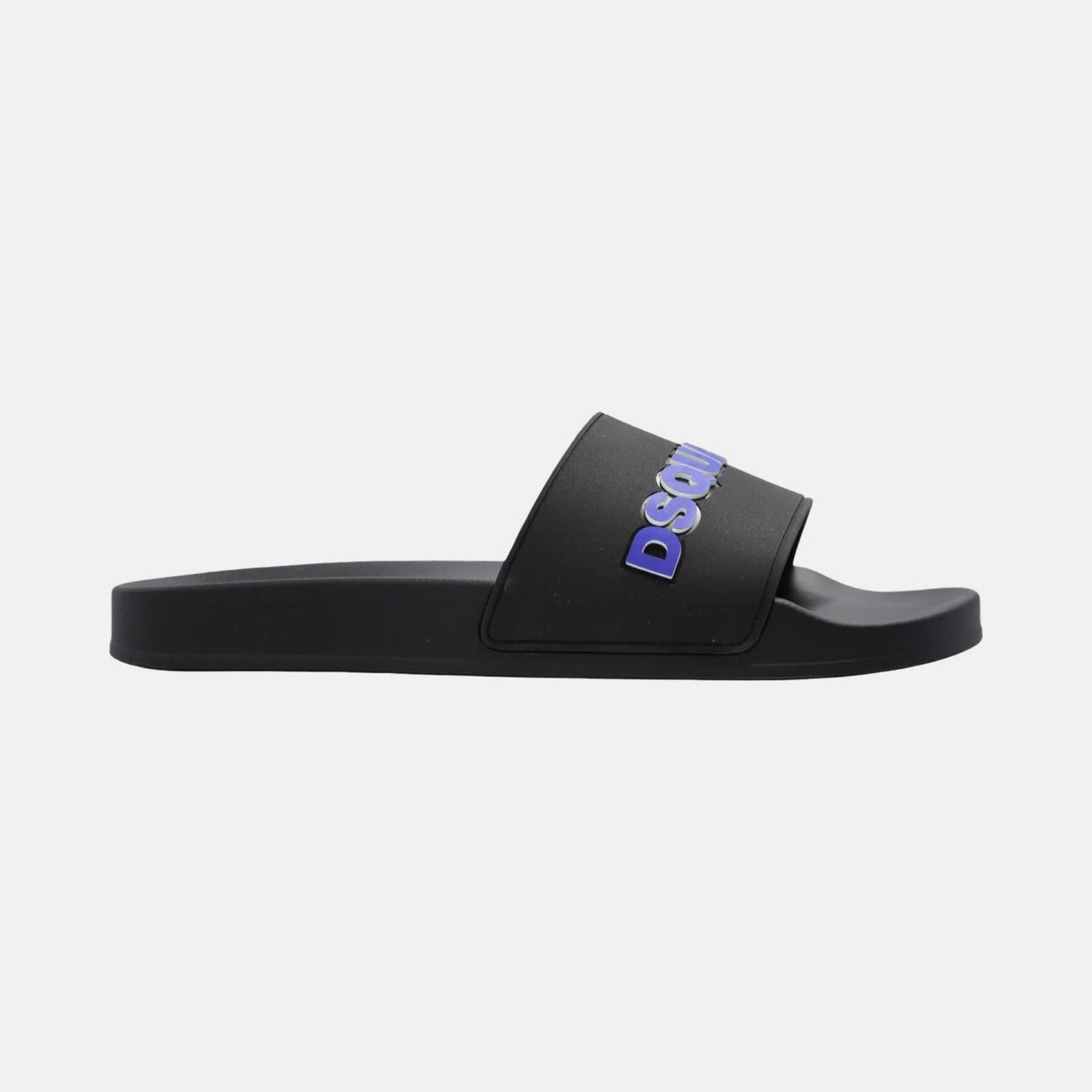 DÉP DSQUARED2 ĐEN CHỮ XANH FFM0023 17205013 M1604