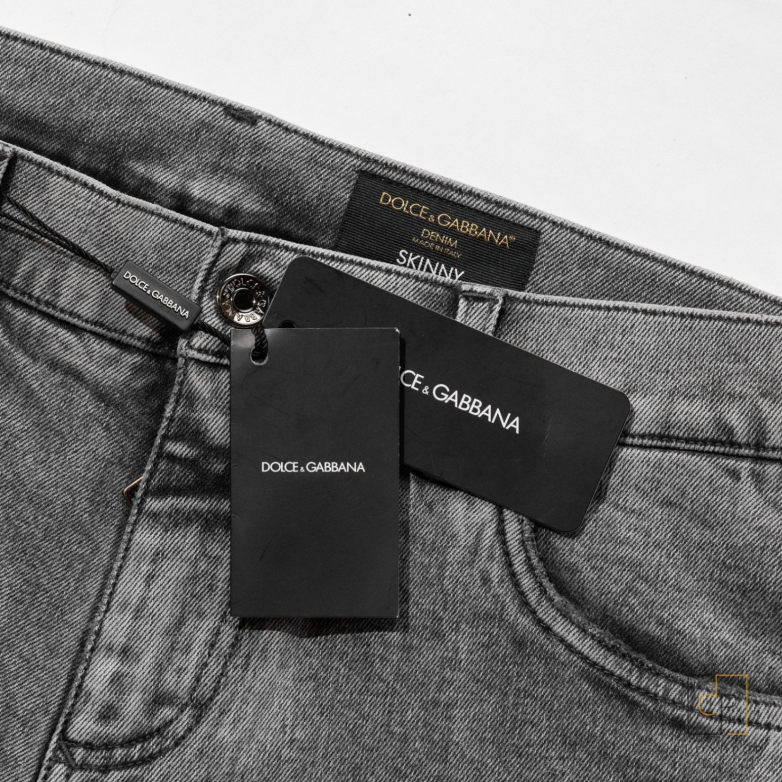 JEAN DOLCE XÁM TAG GOLD SLIM GY07CD G8CP4
