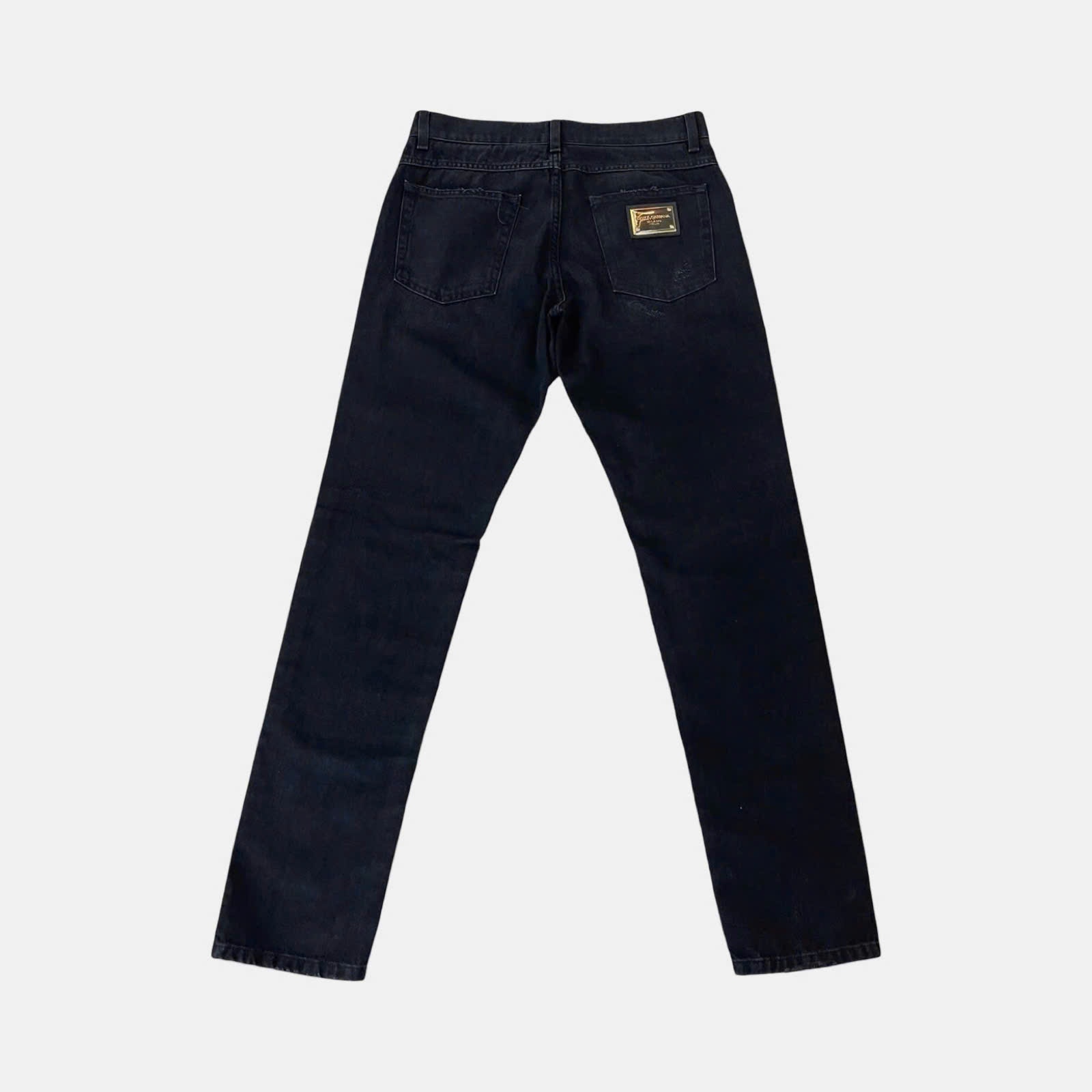 JEAN DOLCE ĐEN TAG GOLD REGULAR GYJCCD G8EG2