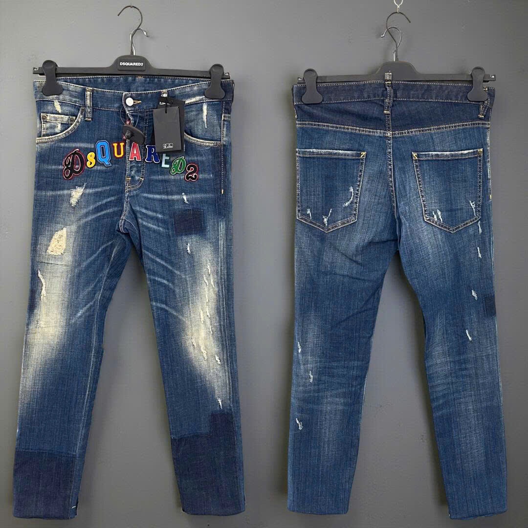 JEAN DSQUARED2 XANH CHỮ TRƯỚC COOLGUY S74LB0349 S30342 470