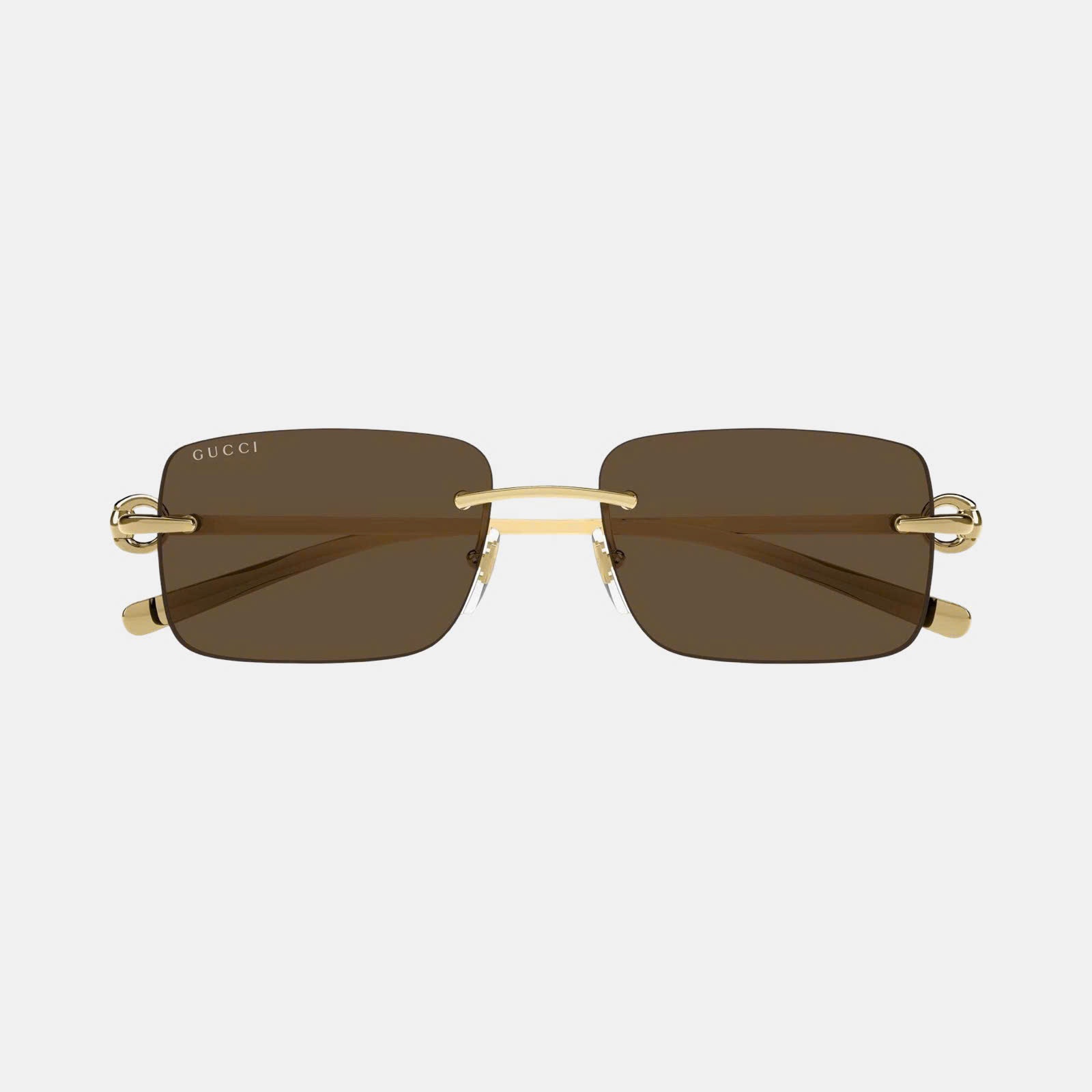 KÍNH GUCCI VÀNG MẮT NÂU GG1703S 004 SIZE 55/17/140