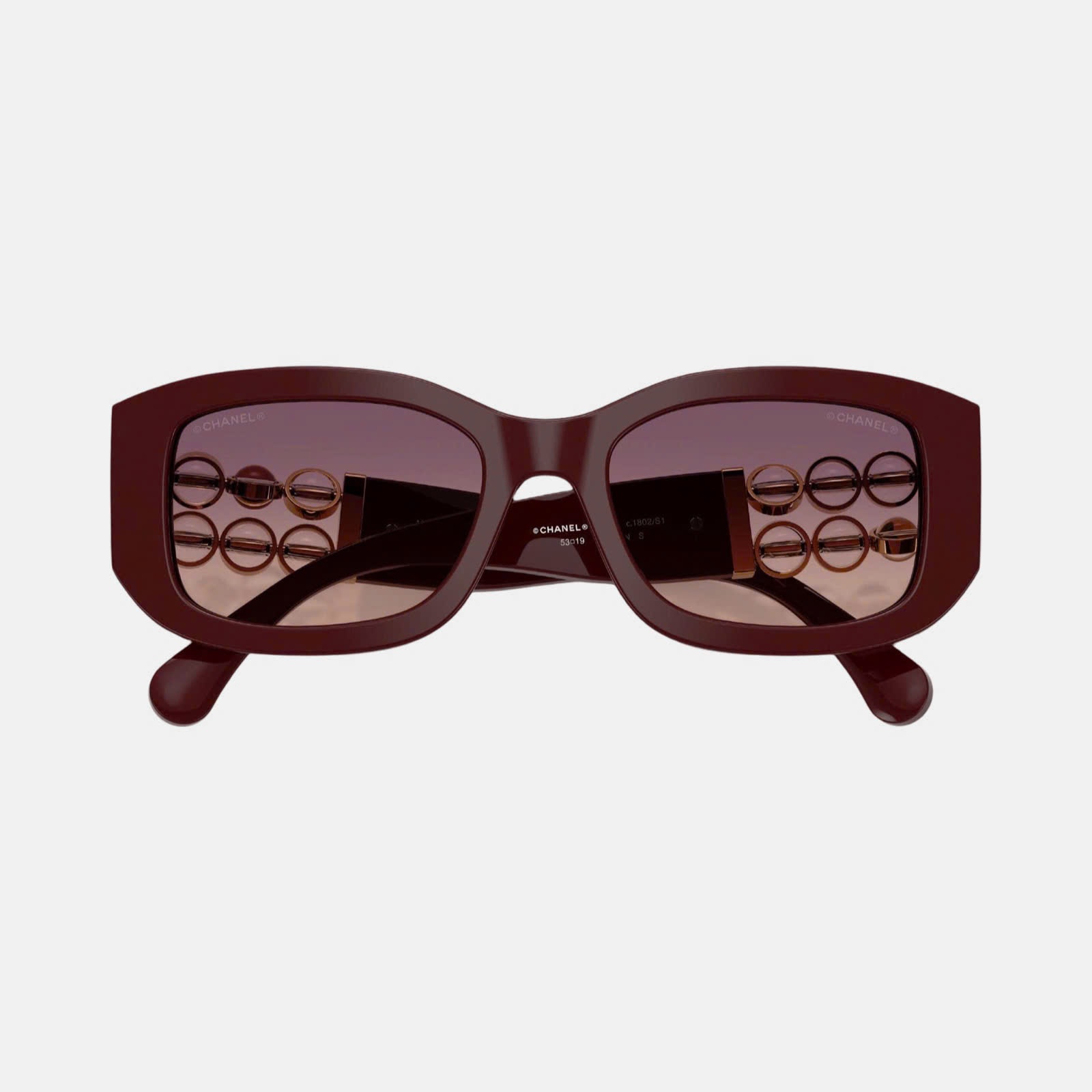 KÍNH CHANEL BURGUNDY RED 0CH5542 1802S1 53/19/140