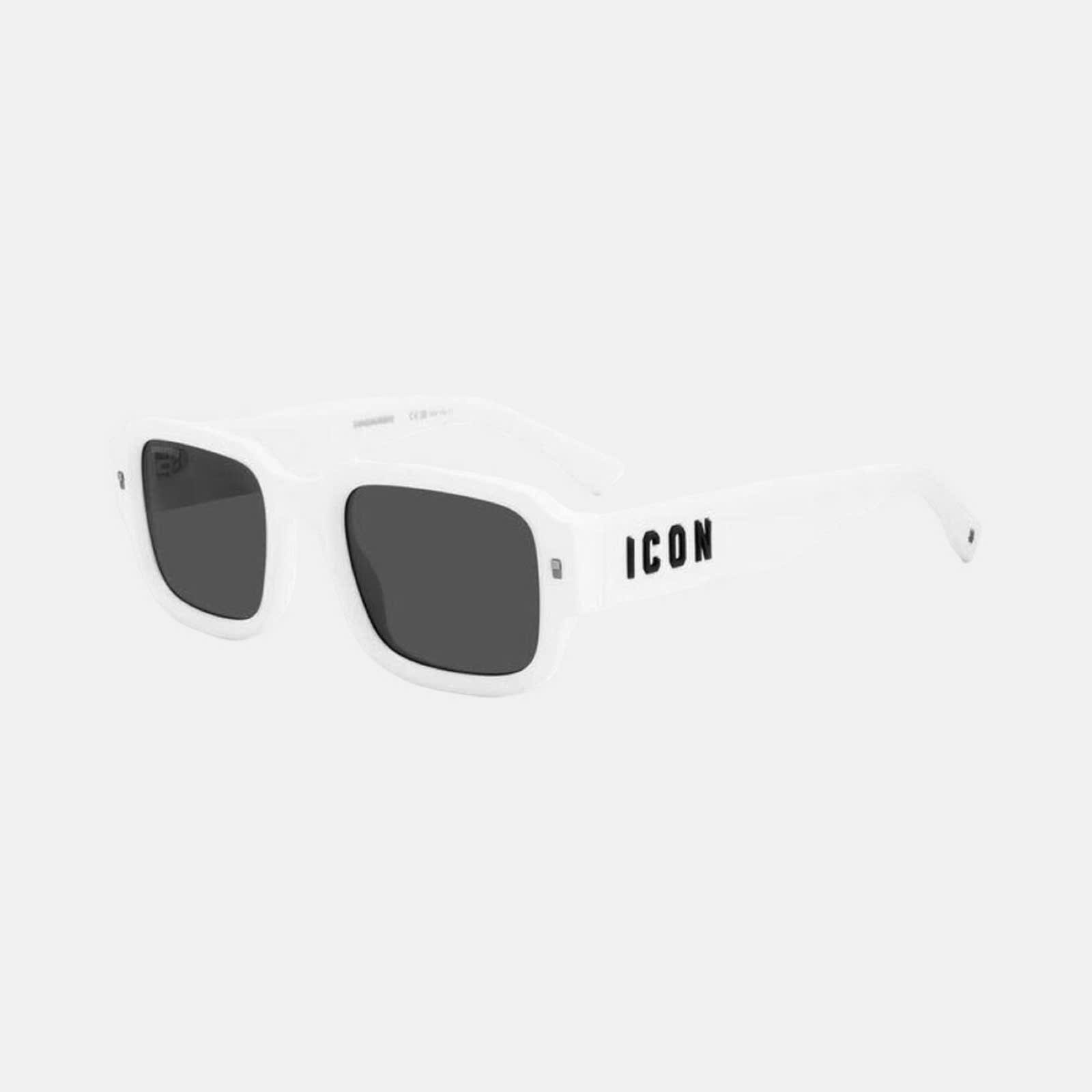 KÍNH DSQUARED2 TRẮNG ICON ĐEN 0009/S VK6IR SIZE 50