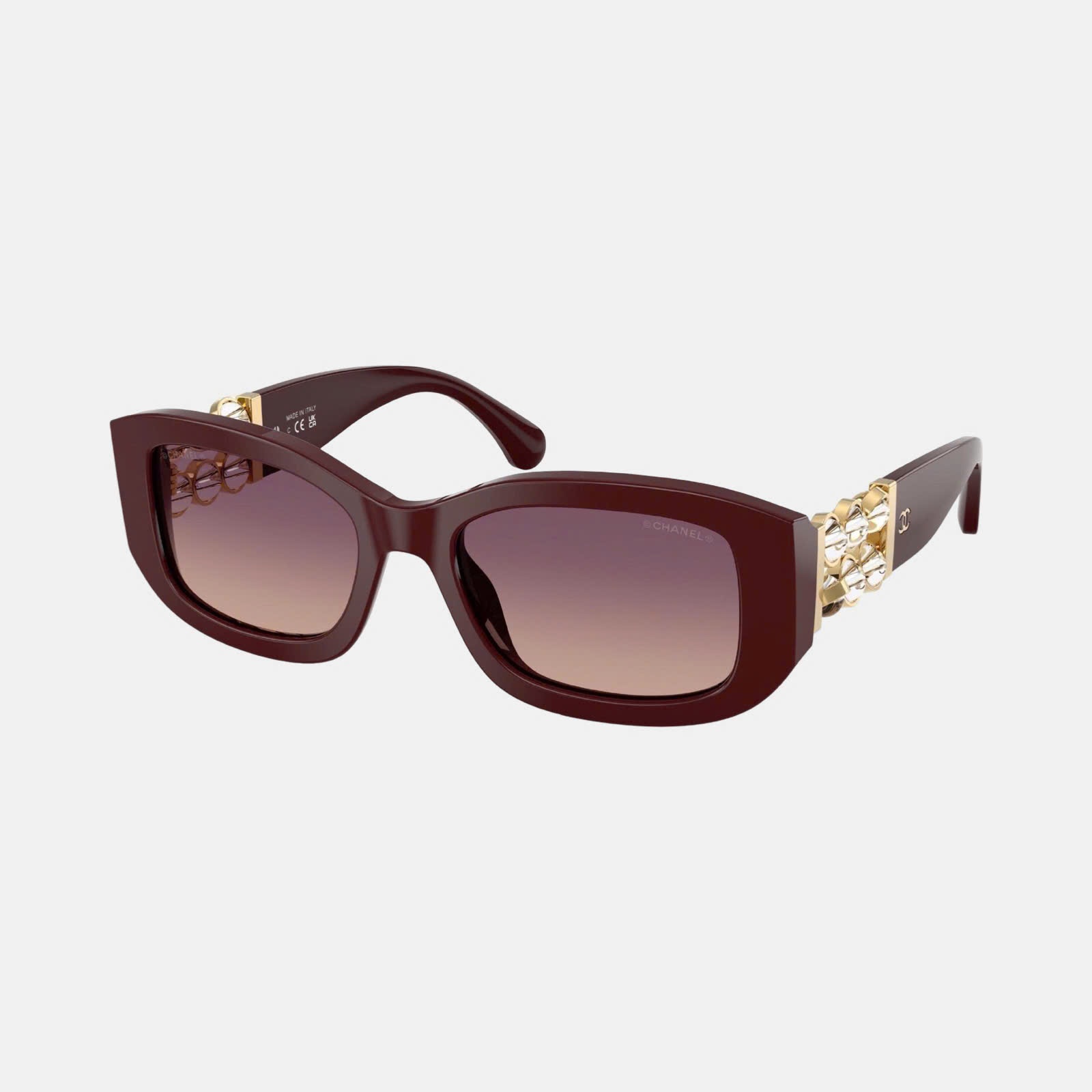 KÍNH CHANEL BURGUNDY RED 0CH5542 1802S1 53/19/140