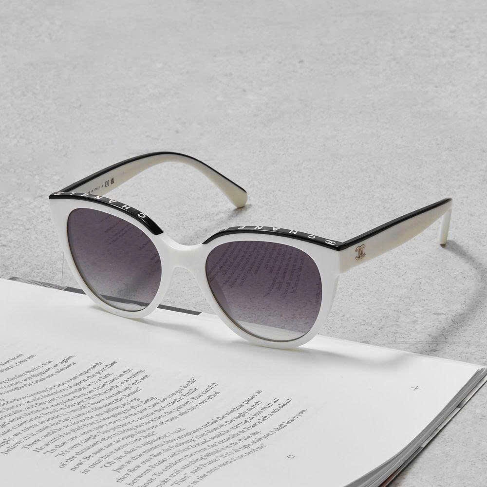 KÍNH CHANEL WHITE GREY 0CH5414 1763S6 54/20/140