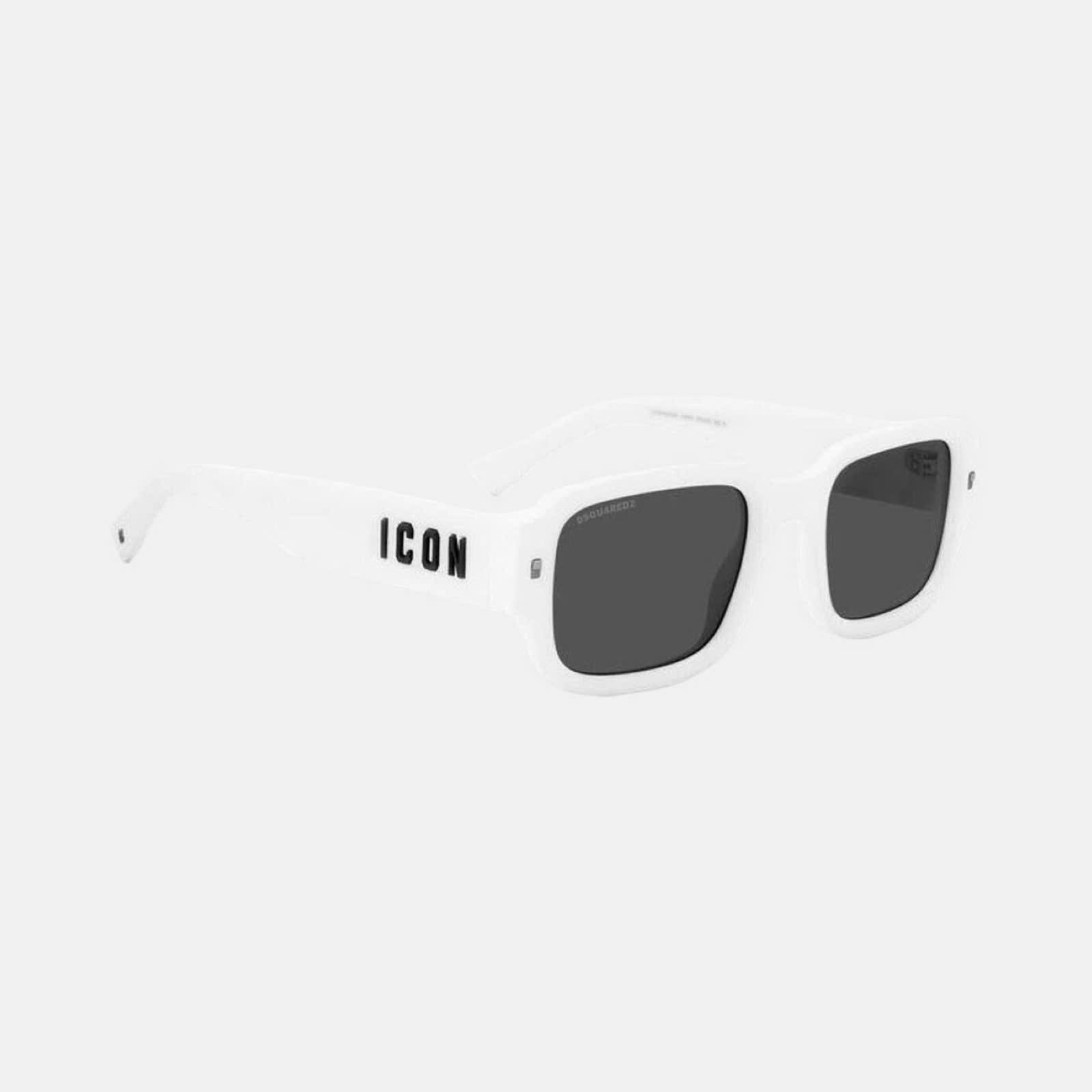 KÍNH DSQUARED2 TRẮNG ICON ĐEN 0009/S VK6IR SIZE 50
