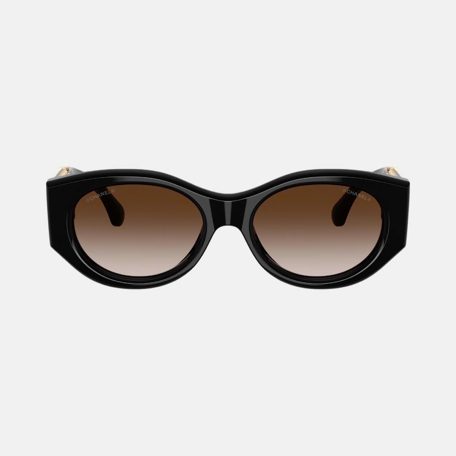 KÍNH CHANEL BLACK BROWN 0CH5536Q C622S5 52/18/140