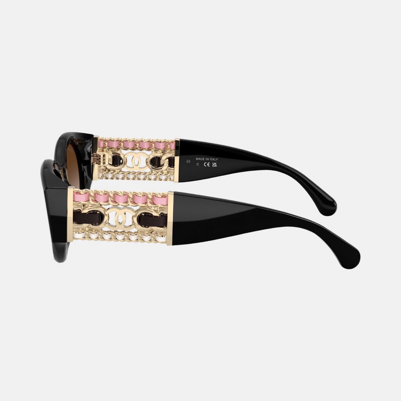 KÍNH CHANEL BLACK BROWN 0CH5536Q C622S5 52/18/140