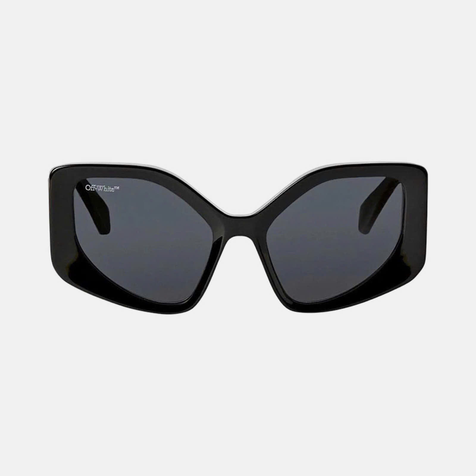KÍNH OFF - WHITE DENVER SUNGLASSES BLACK DARK GREY OERI062S23PLA0011007 55/19/145