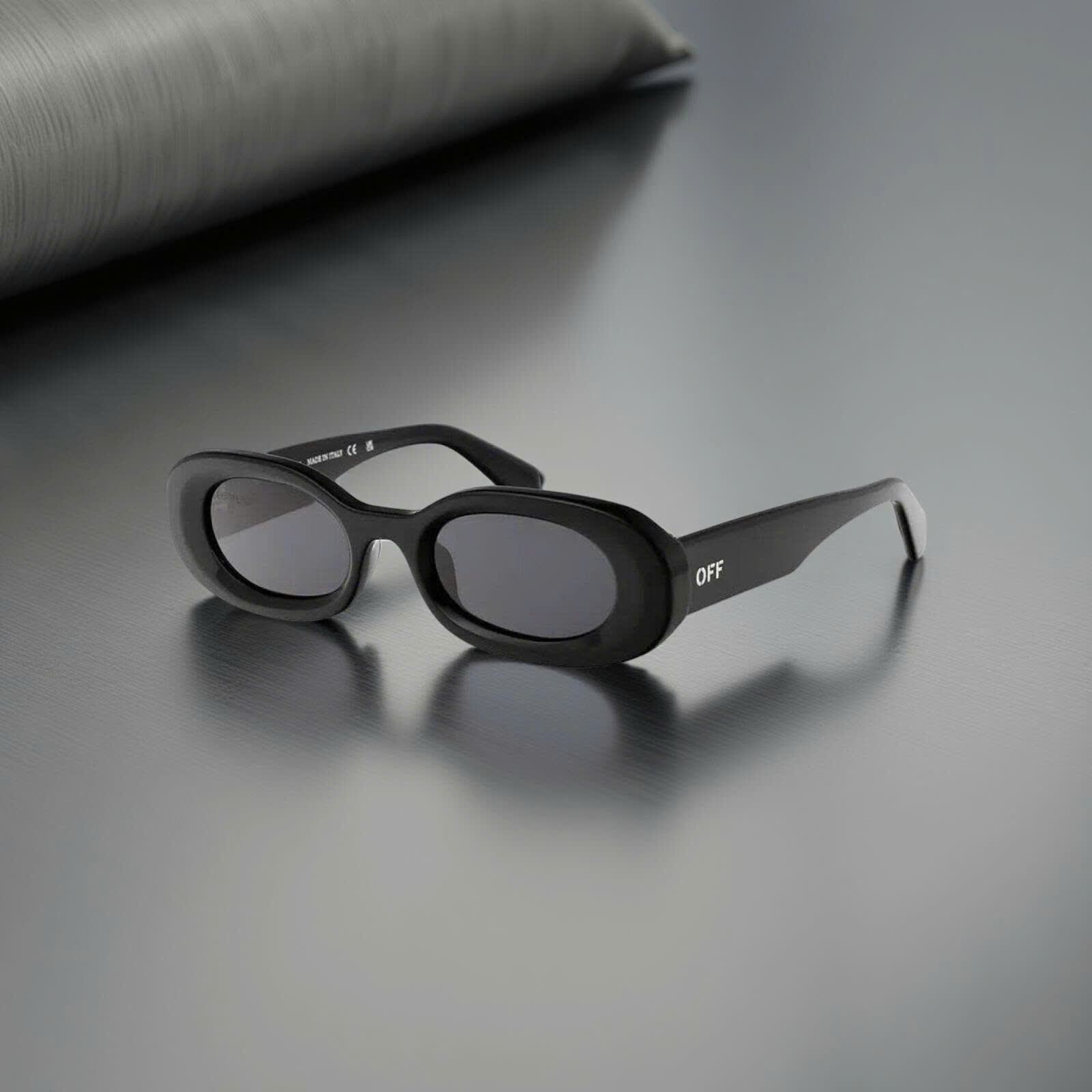 KÍNH OFF WHITE AMALFI OERI087F23PLA001 1007 BLACK BLACK 50/22/145