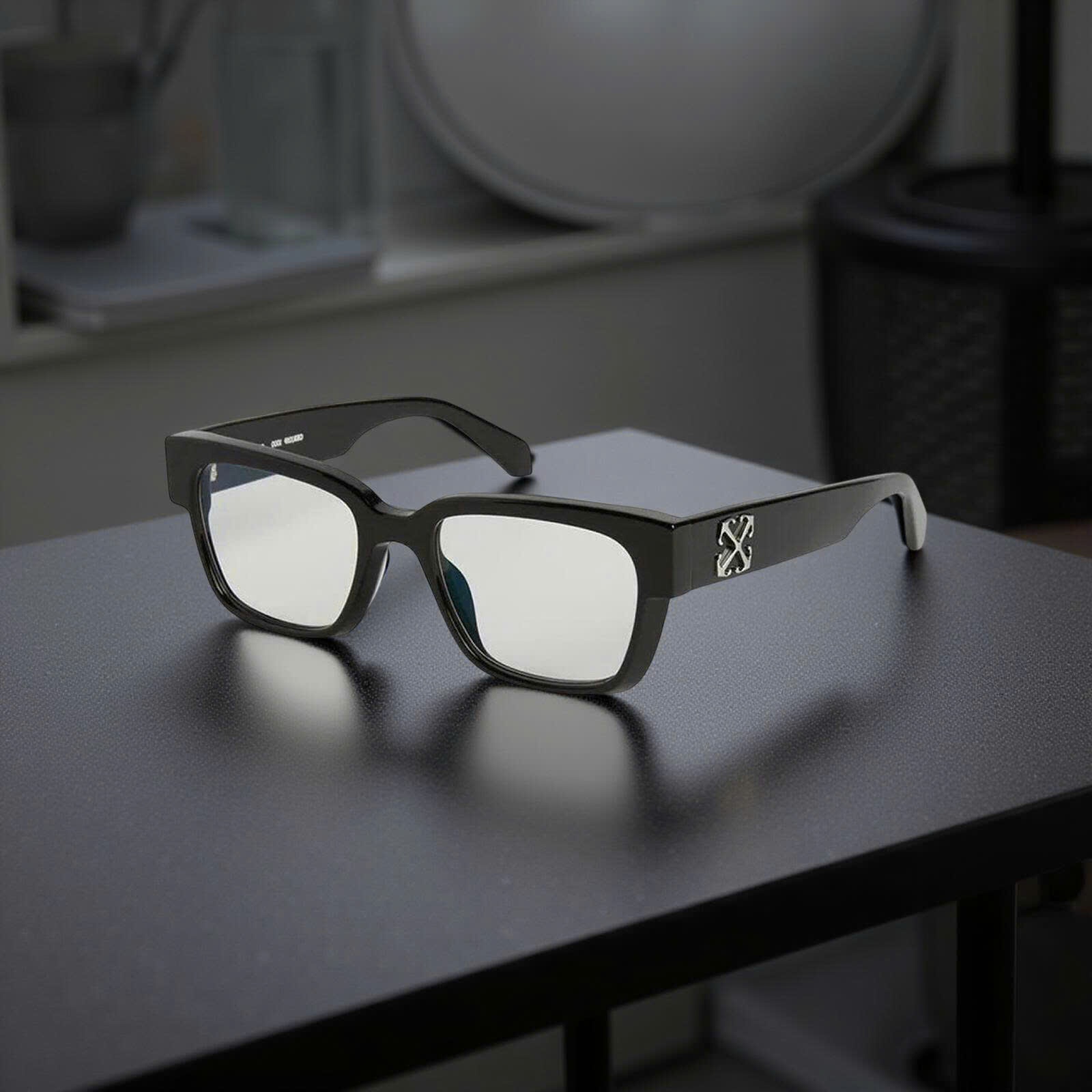 KÍNH OFF WHITE OPTICAL STYLE 59 BLACK OERI072S23MET0017207 52/19/145