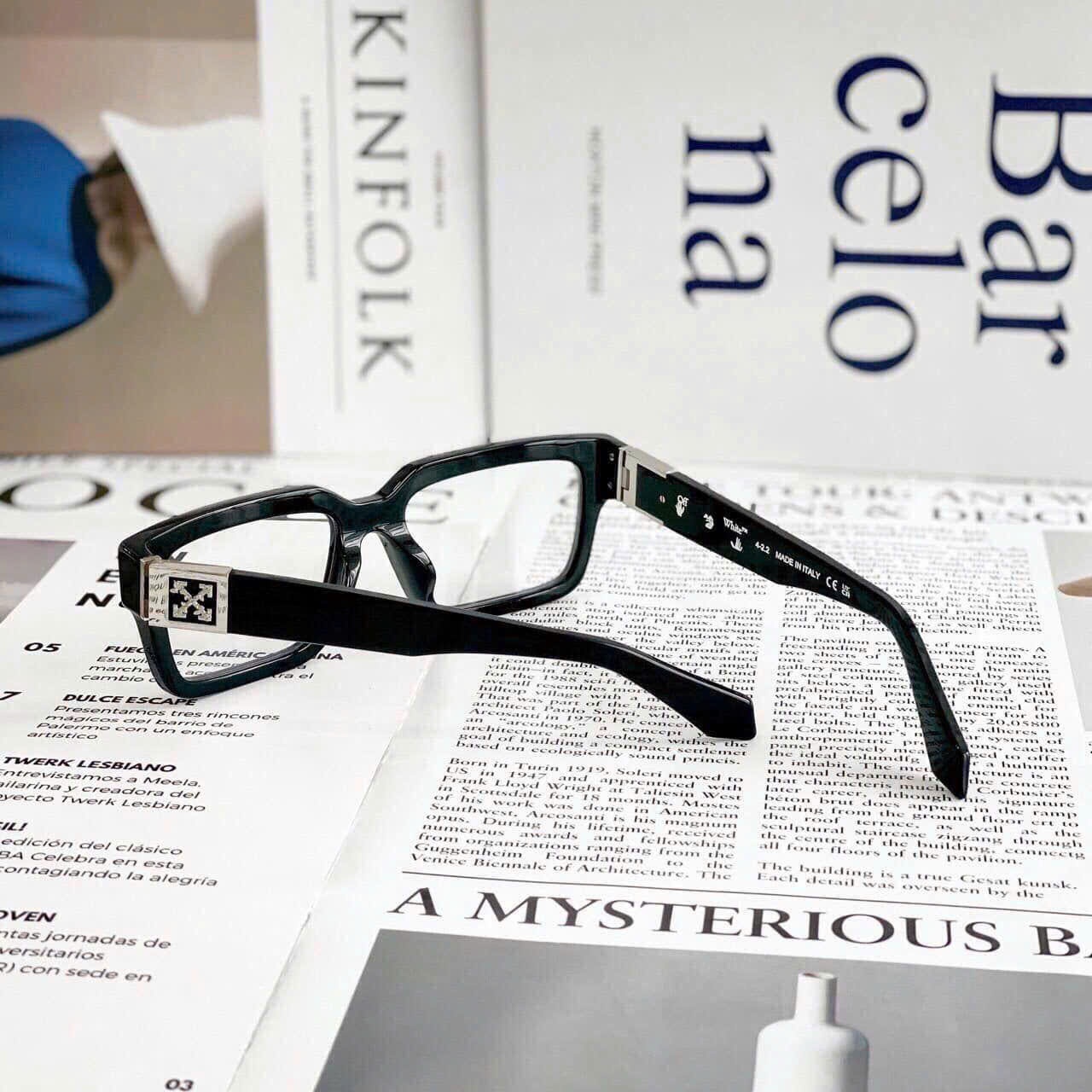 KÍNH OFF WHITE OPTICAL STYLE 29 BLACK OERJ 029 1000 54 54 54/17/145