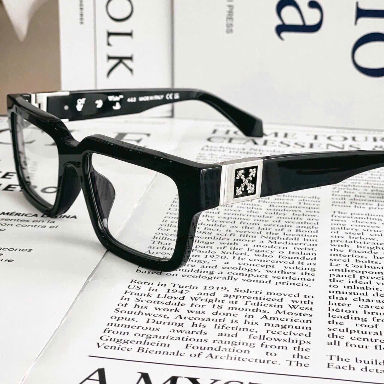 KÍNH OFF WHITE OPTICAL STYLE 29 BLACK OERJ 029 1000 54 54 54/17/145