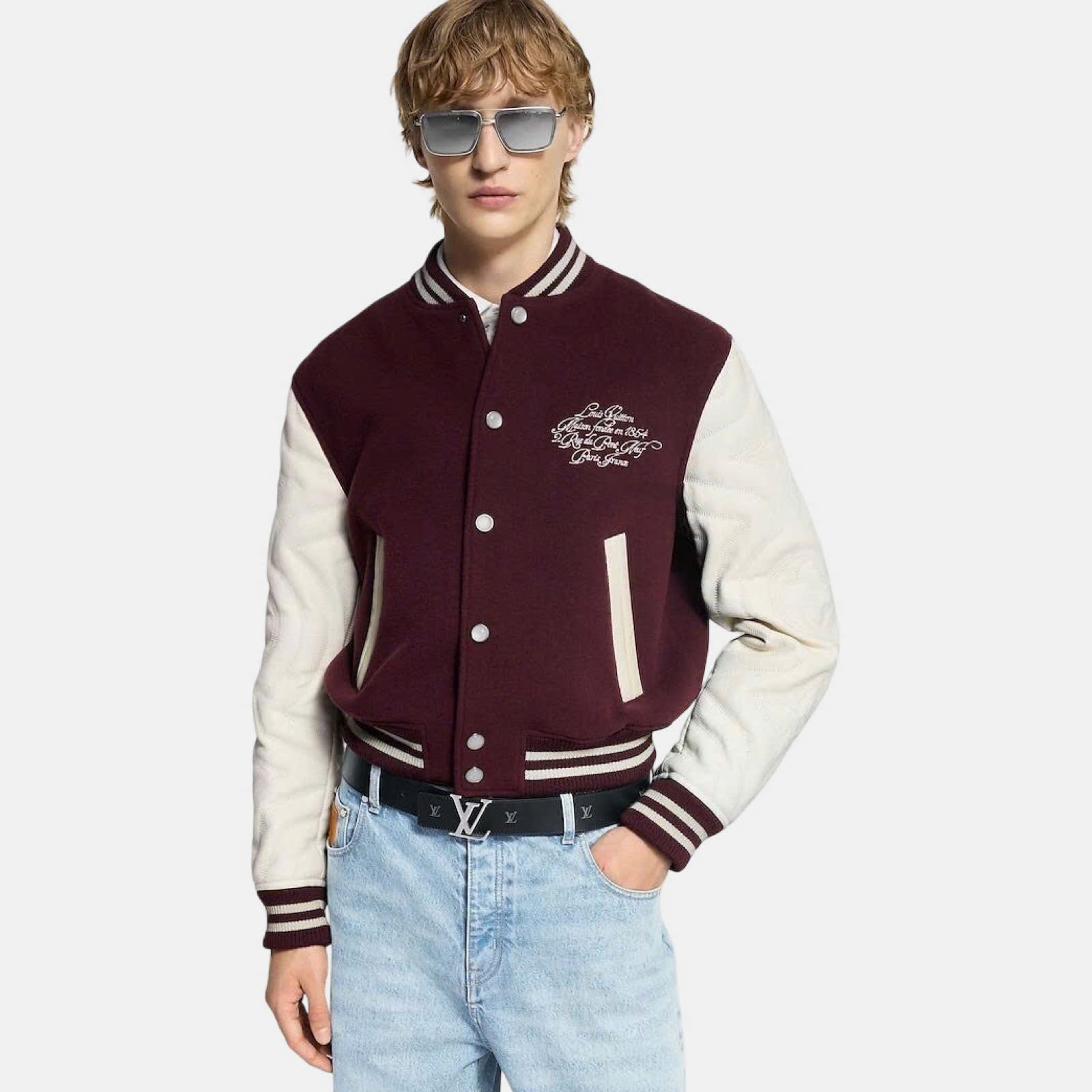 THẮT LƯNG LOUIS VUITTON 2 MẶT INITIALES BLASON M8840U