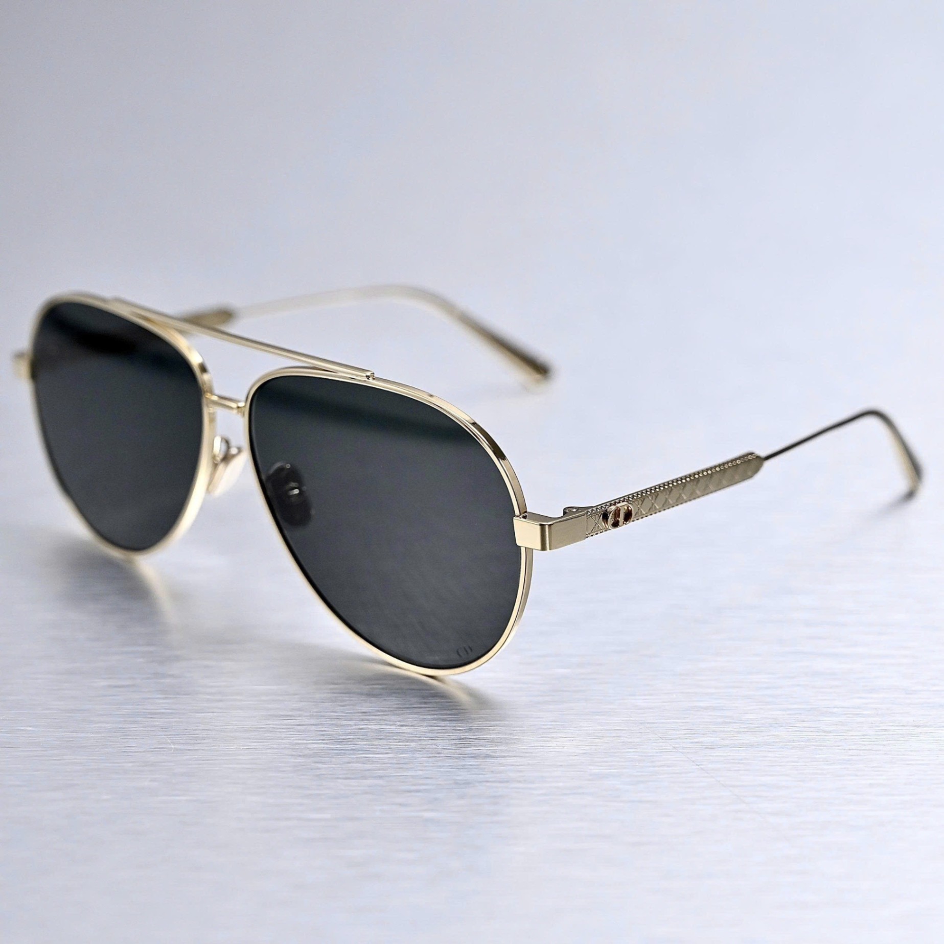 KÍNH DIOR CANNAGE A1U B0C0 GOLD BLUE SIZE 61/11/140