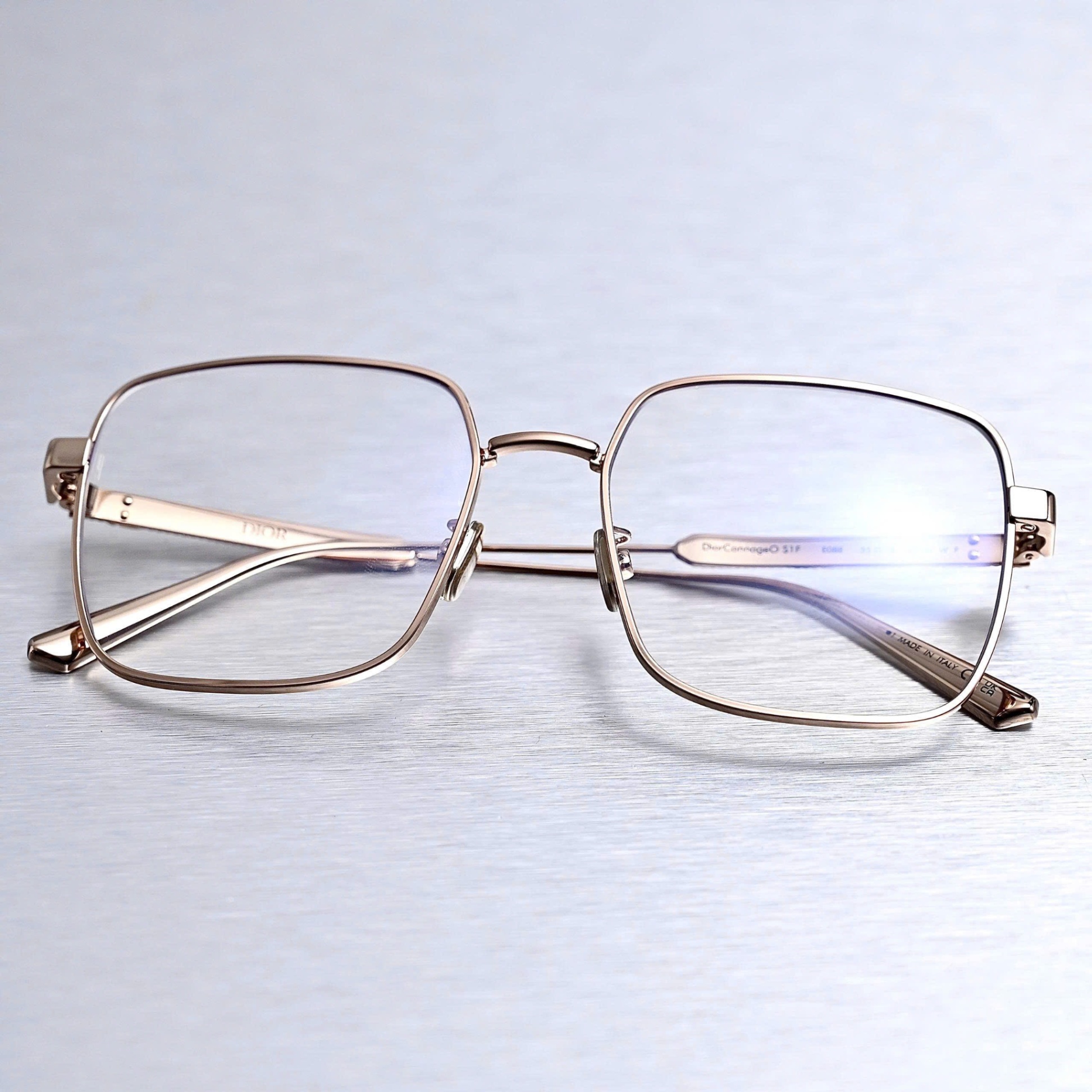 KÍNH DIOR CANNAGEO S1F E0BB ROSE GOLD SIZE 55/18/145