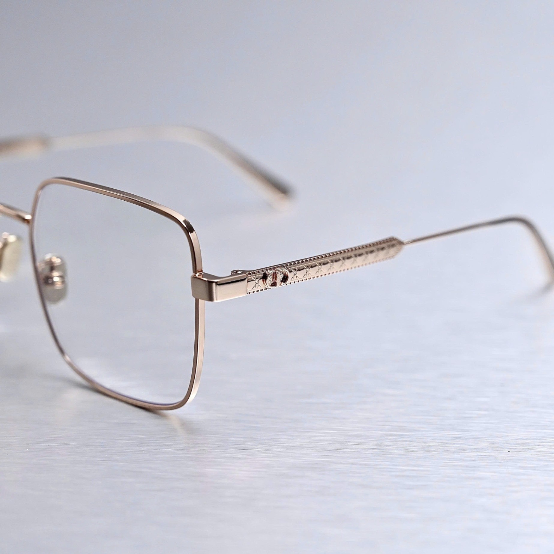 KÍNH DIOR CANNAGEO S1F E0BB ROSE GOLD SIZE 55/18/145