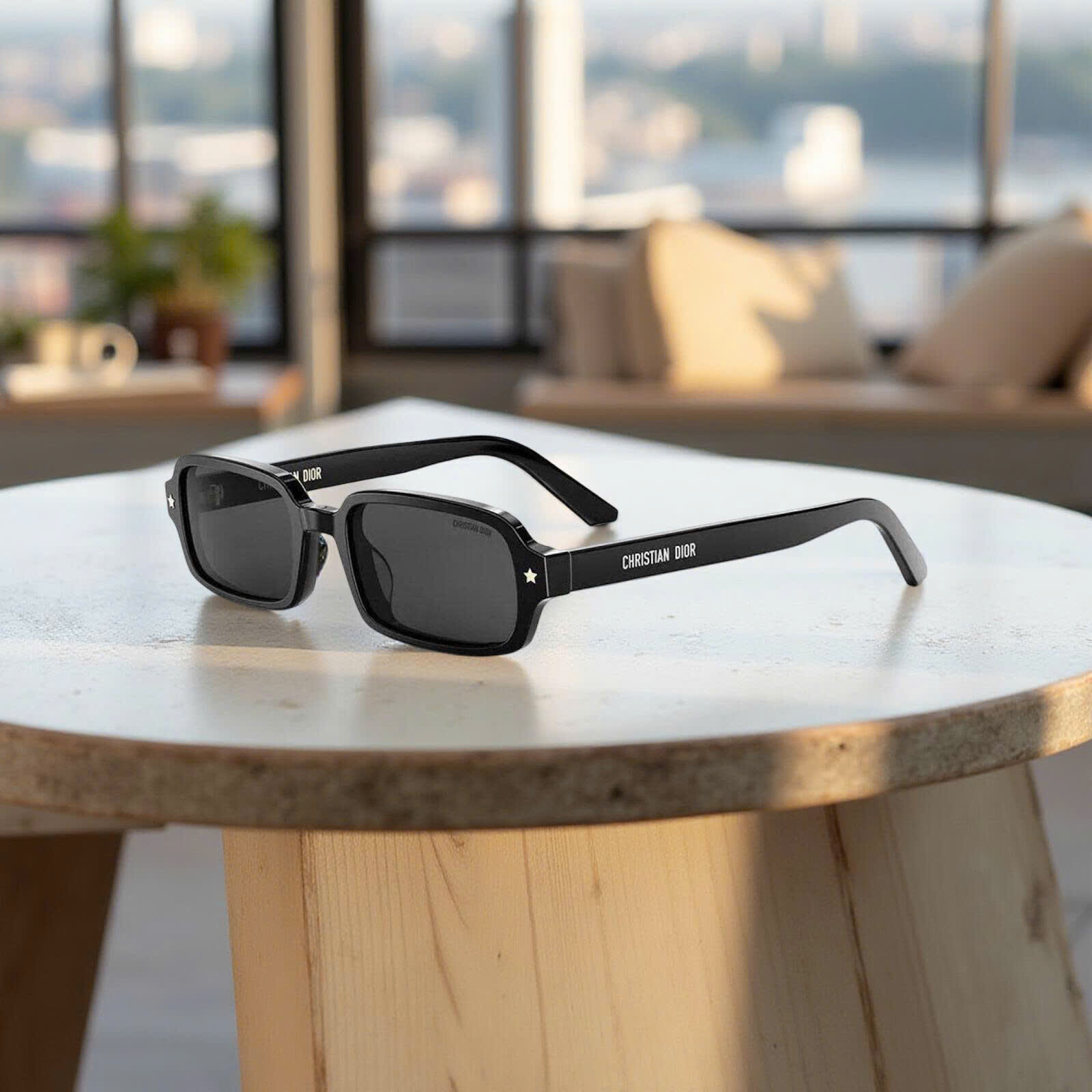 KÍNH DIOR PACIFIC S3I 10A0 BLACK DARK GREY SIZE 52/19/140