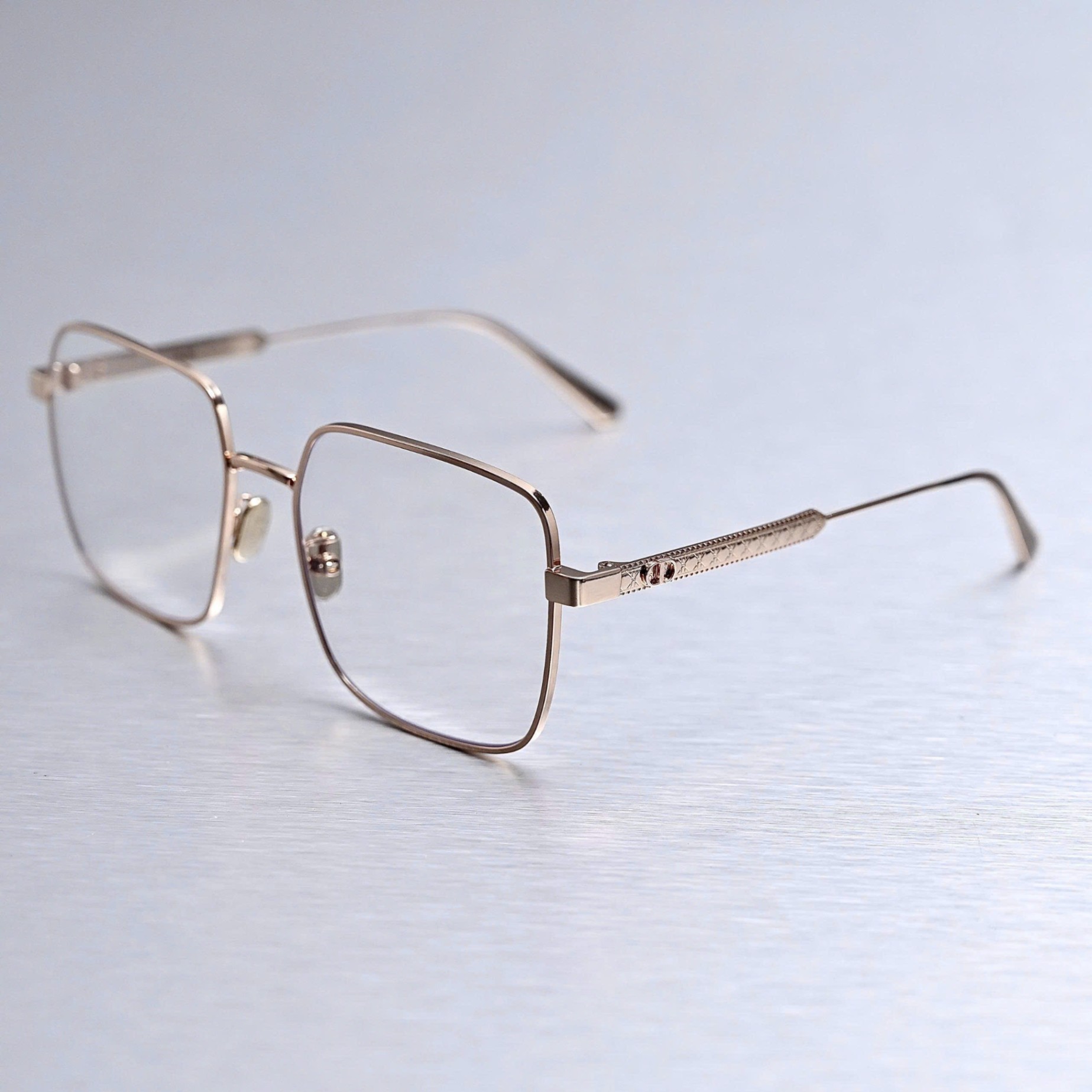 KÍNH DIOR CANNAGEO S1F E0BB ROSE GOLD SIZE 55/18/145