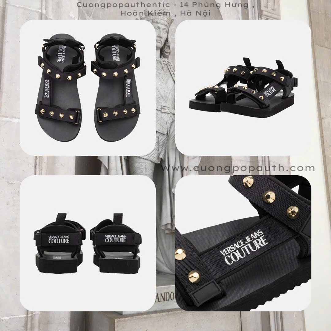 SANDAL VERSACE TÁN ĐINH 78YA3S7C ZS636 G89