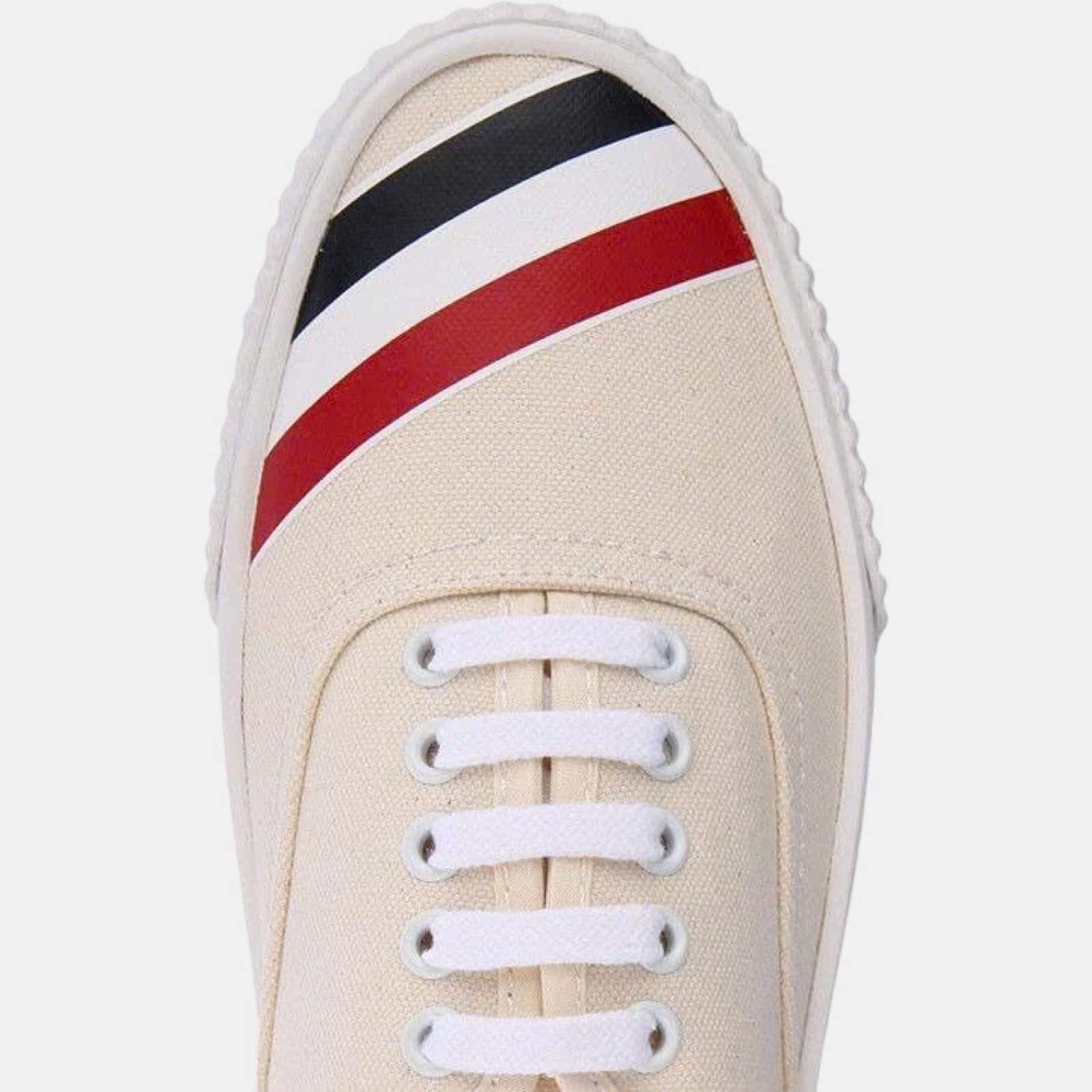 GIÀY SNEAKER THOM BROWNE TRẮNG MFD201A 06555 114